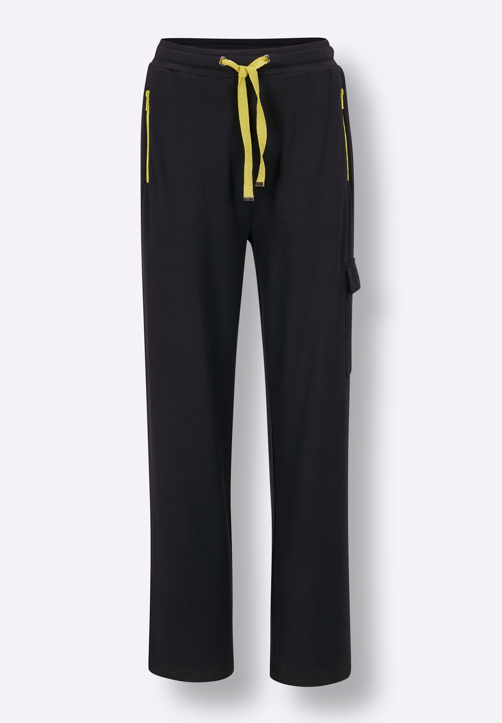 creation L Stoffhose »Modal-Viskose-Hose Dehnbund-Hose mit Cargotasche«