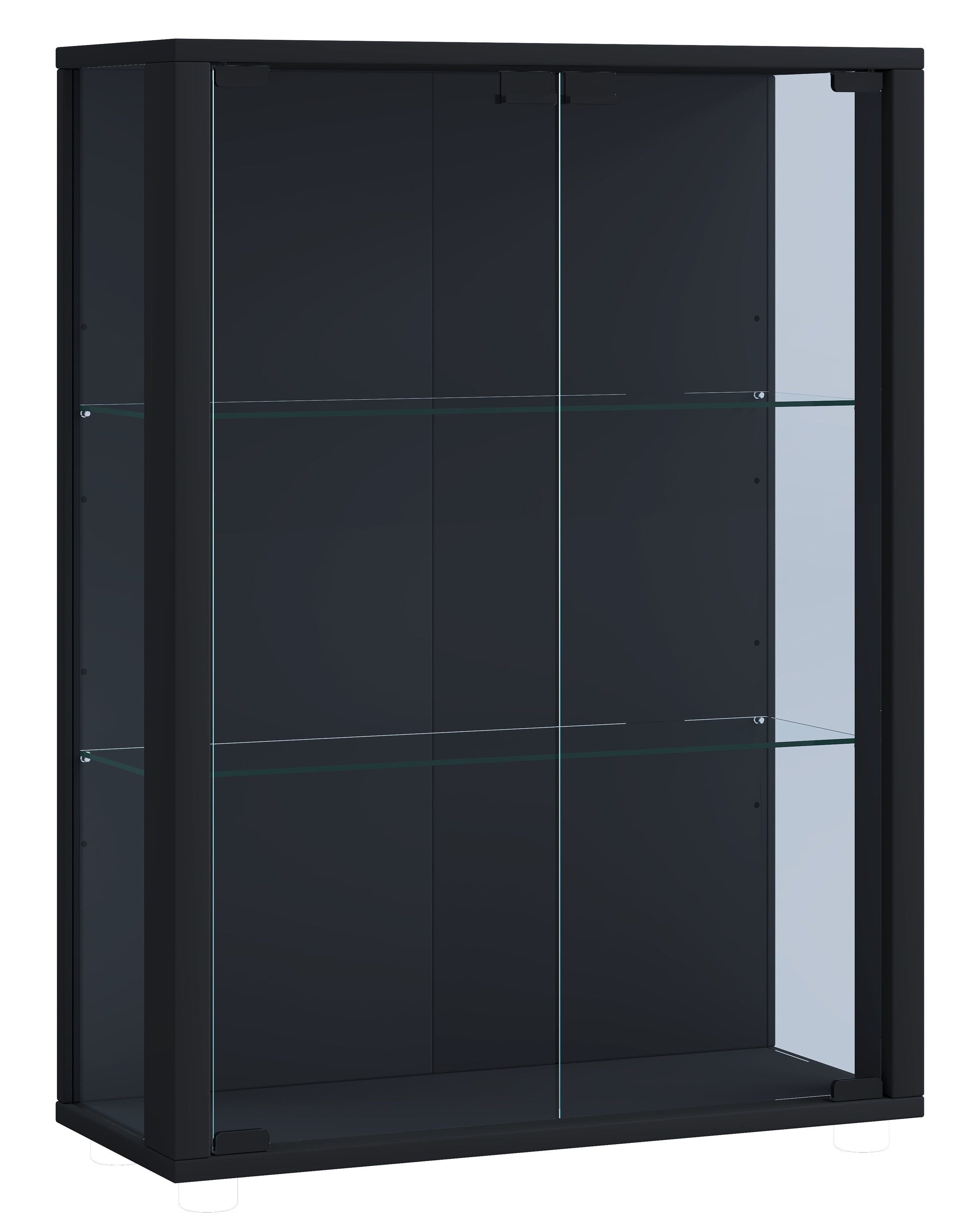 VCM Wandregal »Wandvitrine Hängevitrine Glasvitrine Glas Udina«
