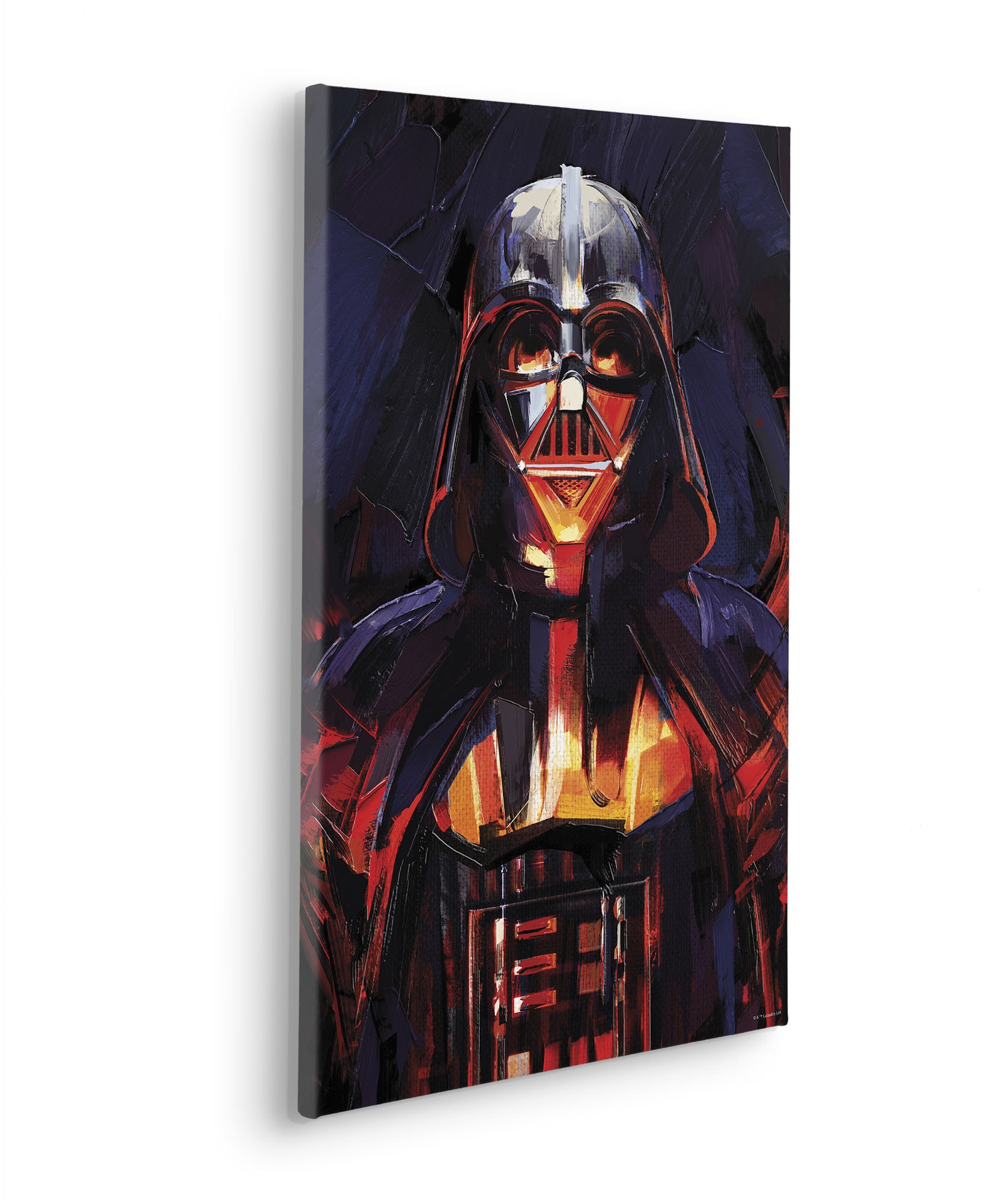 Komar Leinwandbild »Star Wars Darth Vader Flaming«, Disney, (1 St.), 40 x 60 cm (Breite x Höhe) - Kinderzimmer, Dekoration