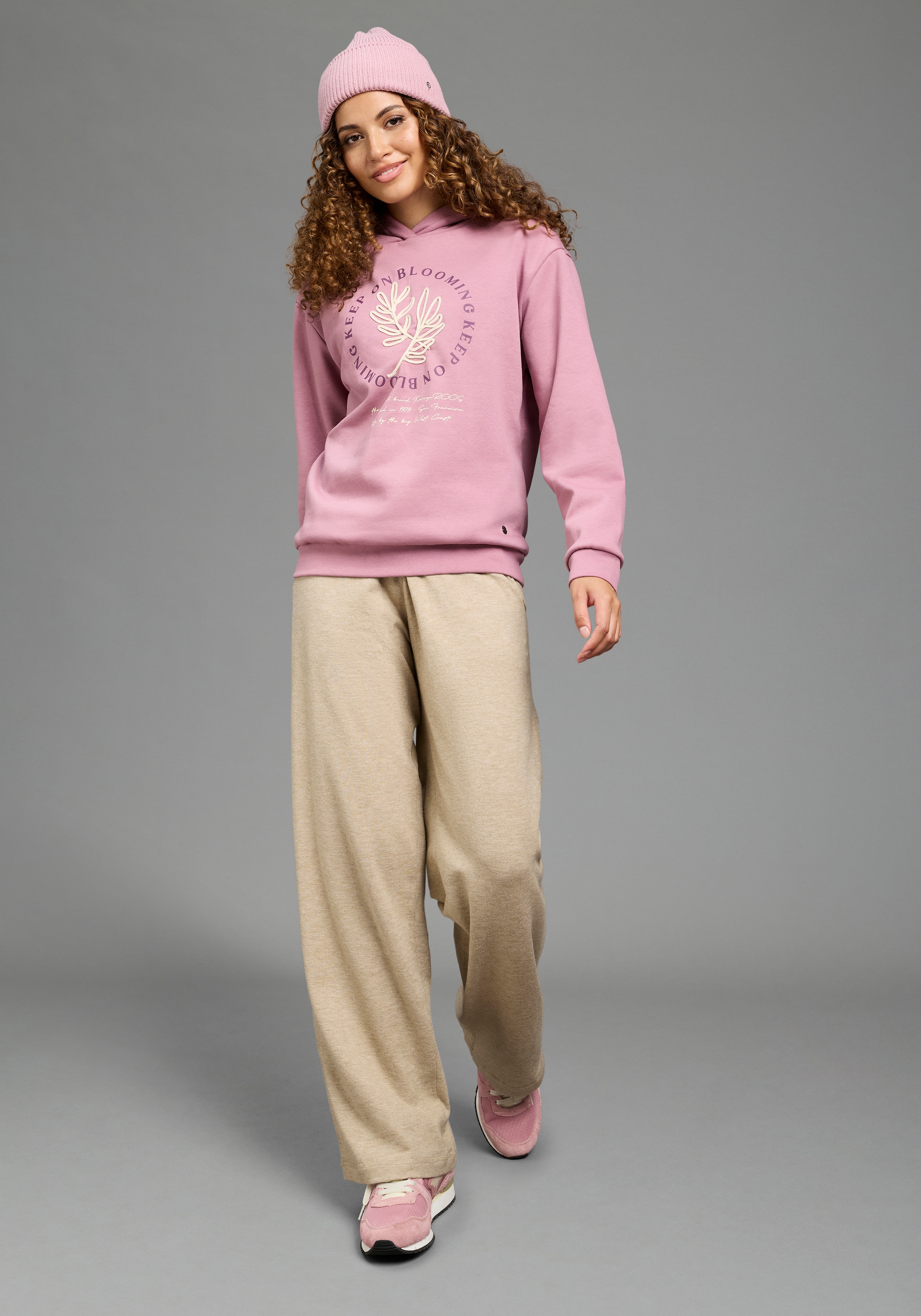 KangaROOS Kapuzensweatshirt , mit Kapuze, weite Passform, hüftlange Form, auch in großen Größen
