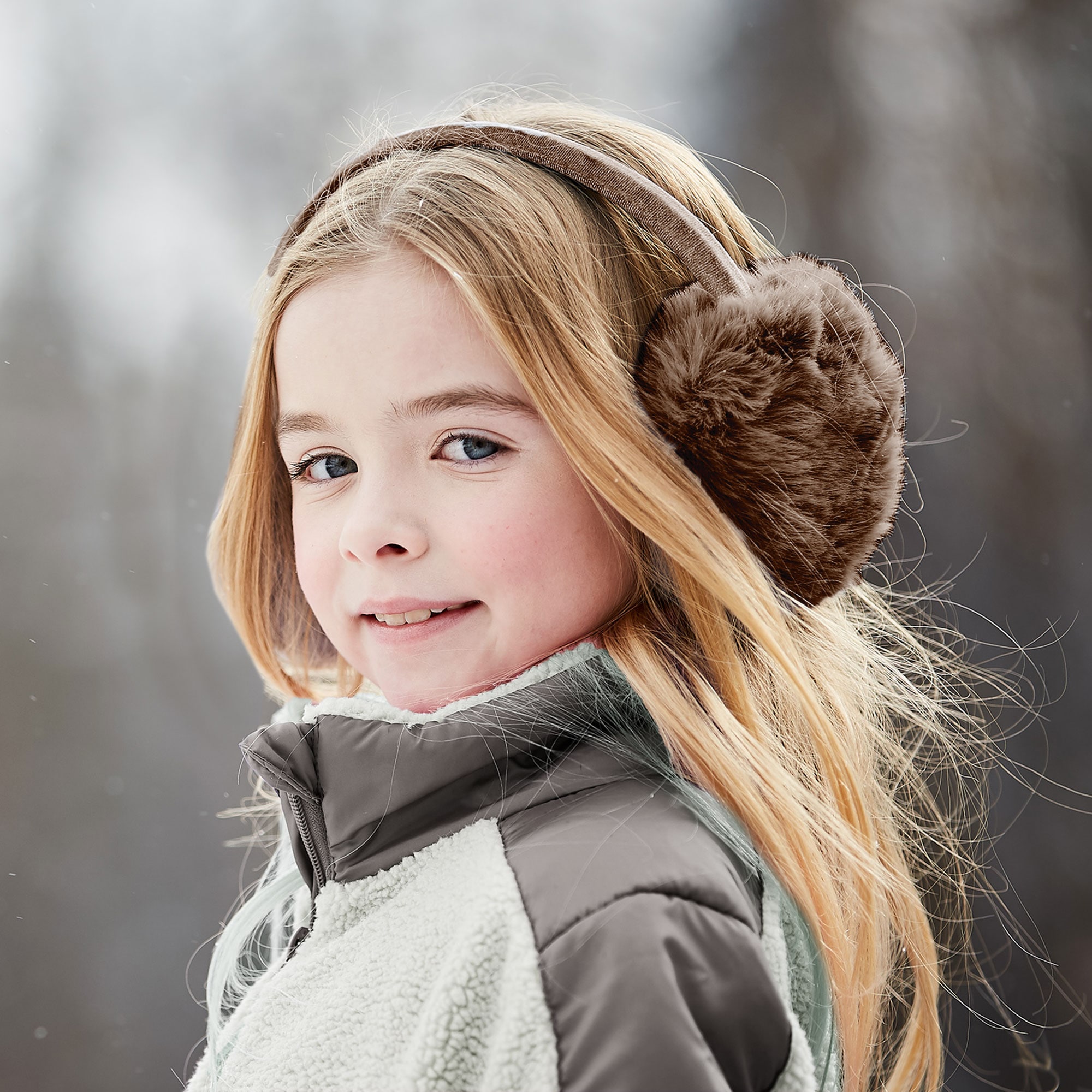 MAXIMO Ohrenwärmer weiches Plüsch, wärmend