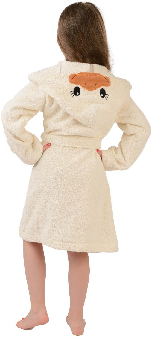 Wewo fashion Kinderbademantel »8037« 1 Stk. niedliche Stickerei