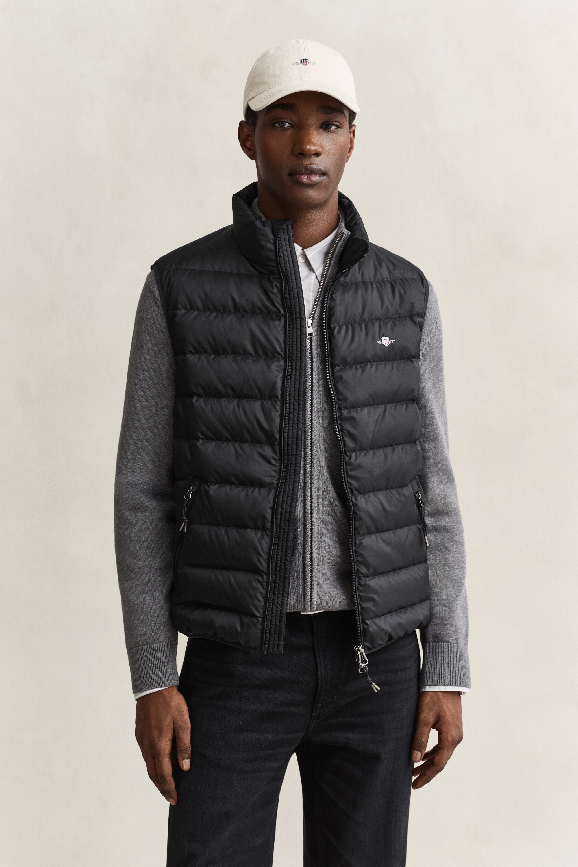 Gant Steppweste »LIGHT DOWN VEST« Regular fit mit Stehkragen