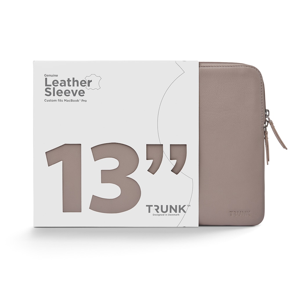 TRUNK Laptoptasche »Leder Sleeve für MacBook Pro/MacBook«