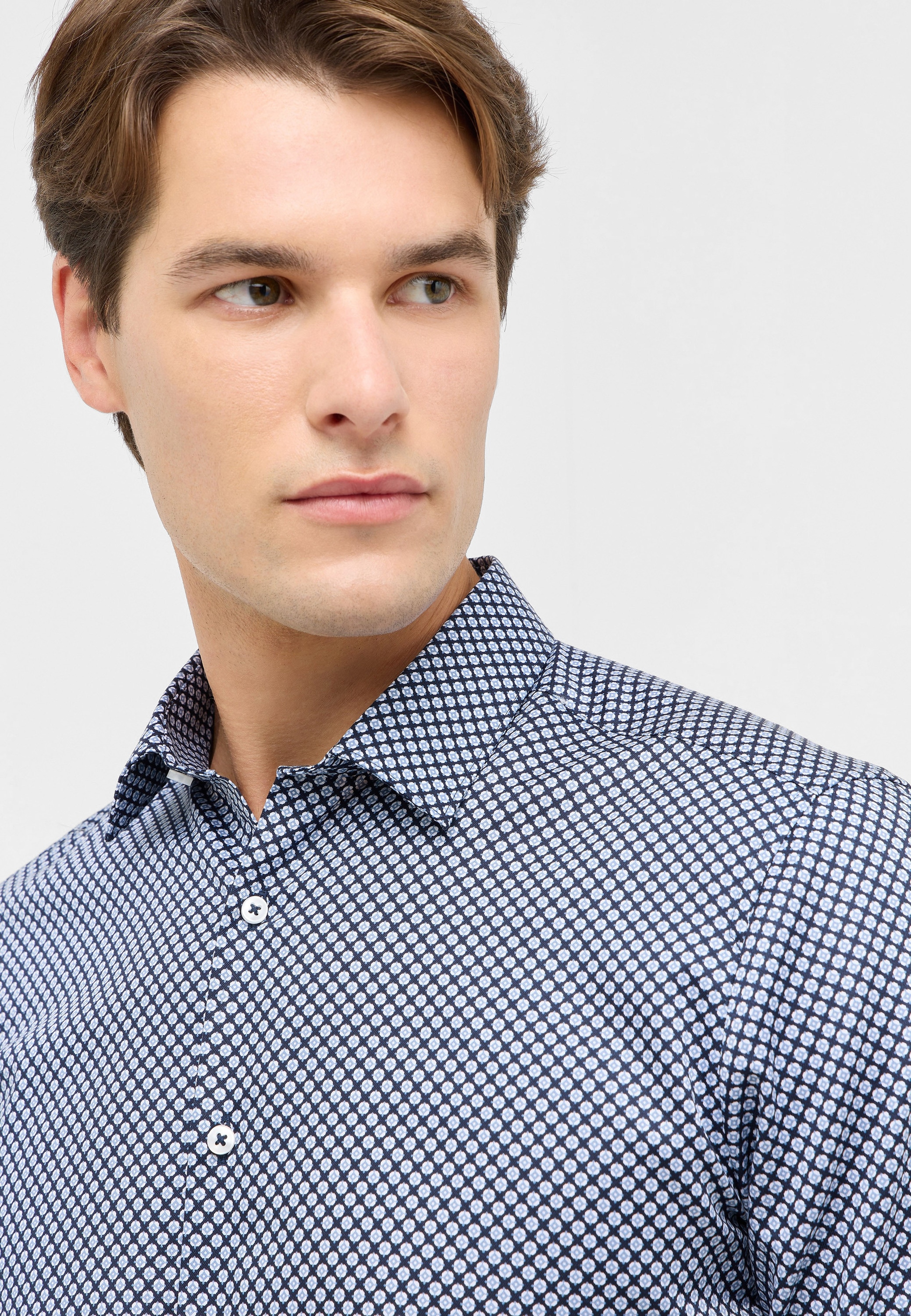 Eterna Langarmhemd »SUPER SLIM« NON IRON (bügelfrei)