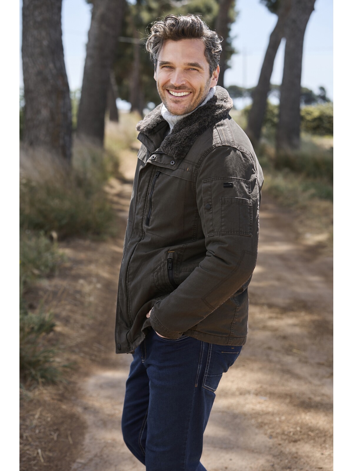Babista Outdoorjacke »Langjacke ROTESSI«, (1 St.), mit künstlichem Pelz