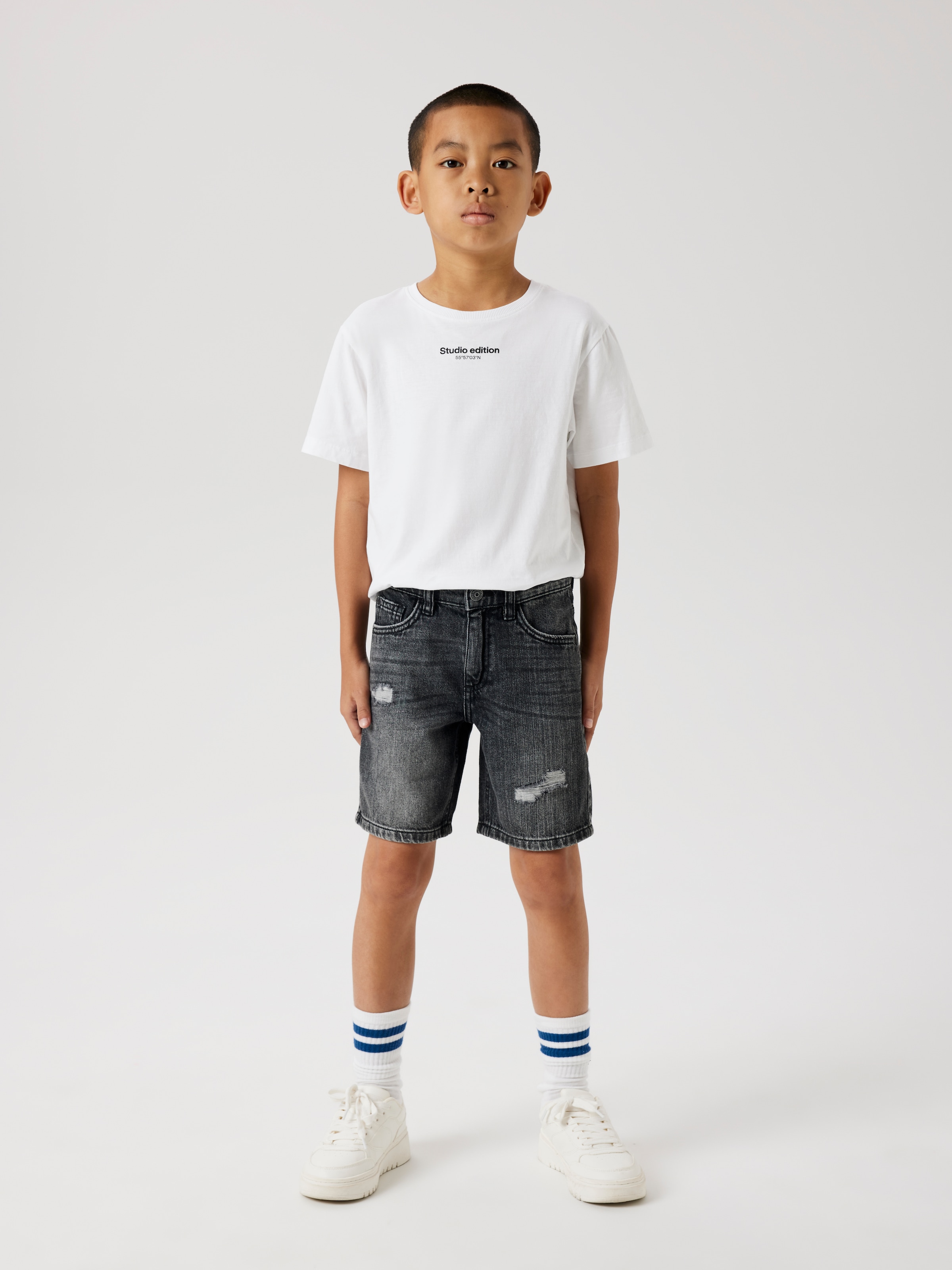 Name It Shorts »NKMSILAS LOOSE DNM L SHORTS 7998-BE NOOS«