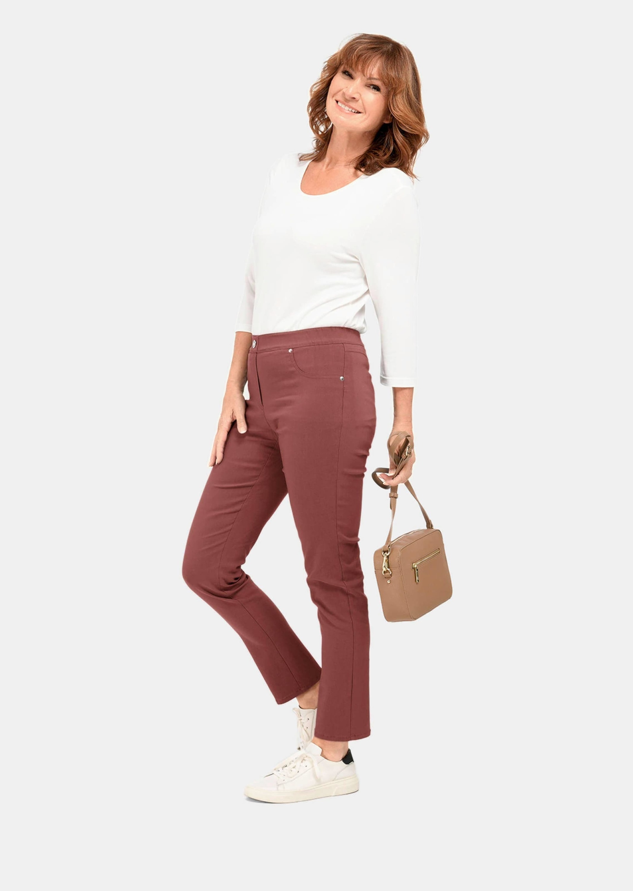 GOLDNER Schlupfhose »Kurzgröße Schmutzabweisende Super-Stretch-Schlupfhose Louisa«