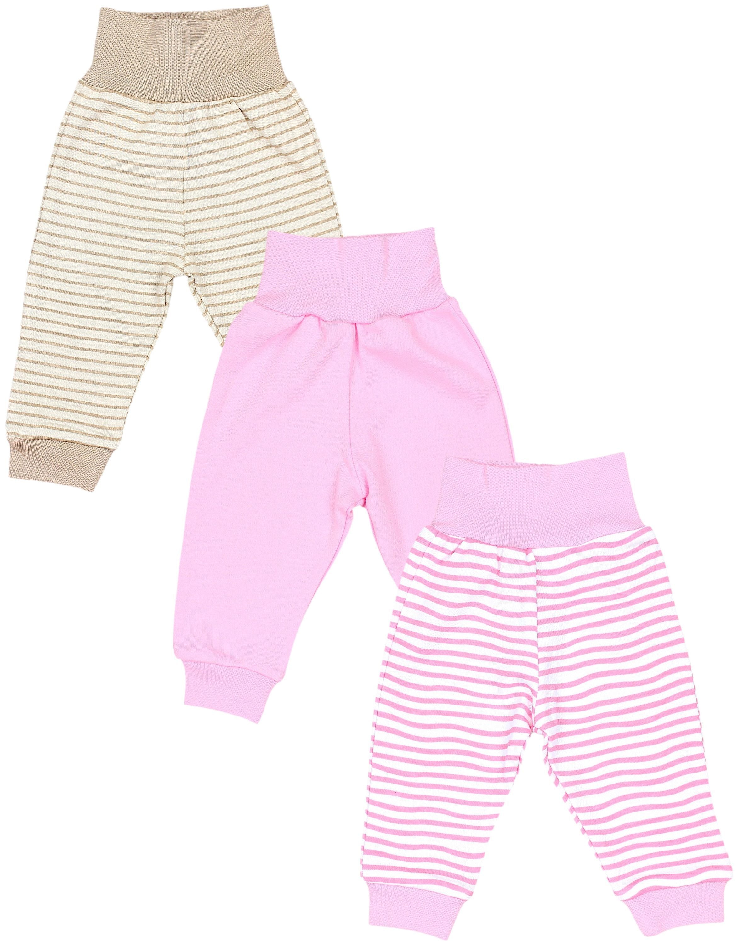 TupTam Pumphose »Pumphose Baby Mädchen Lange Pumphose 3er Pack«