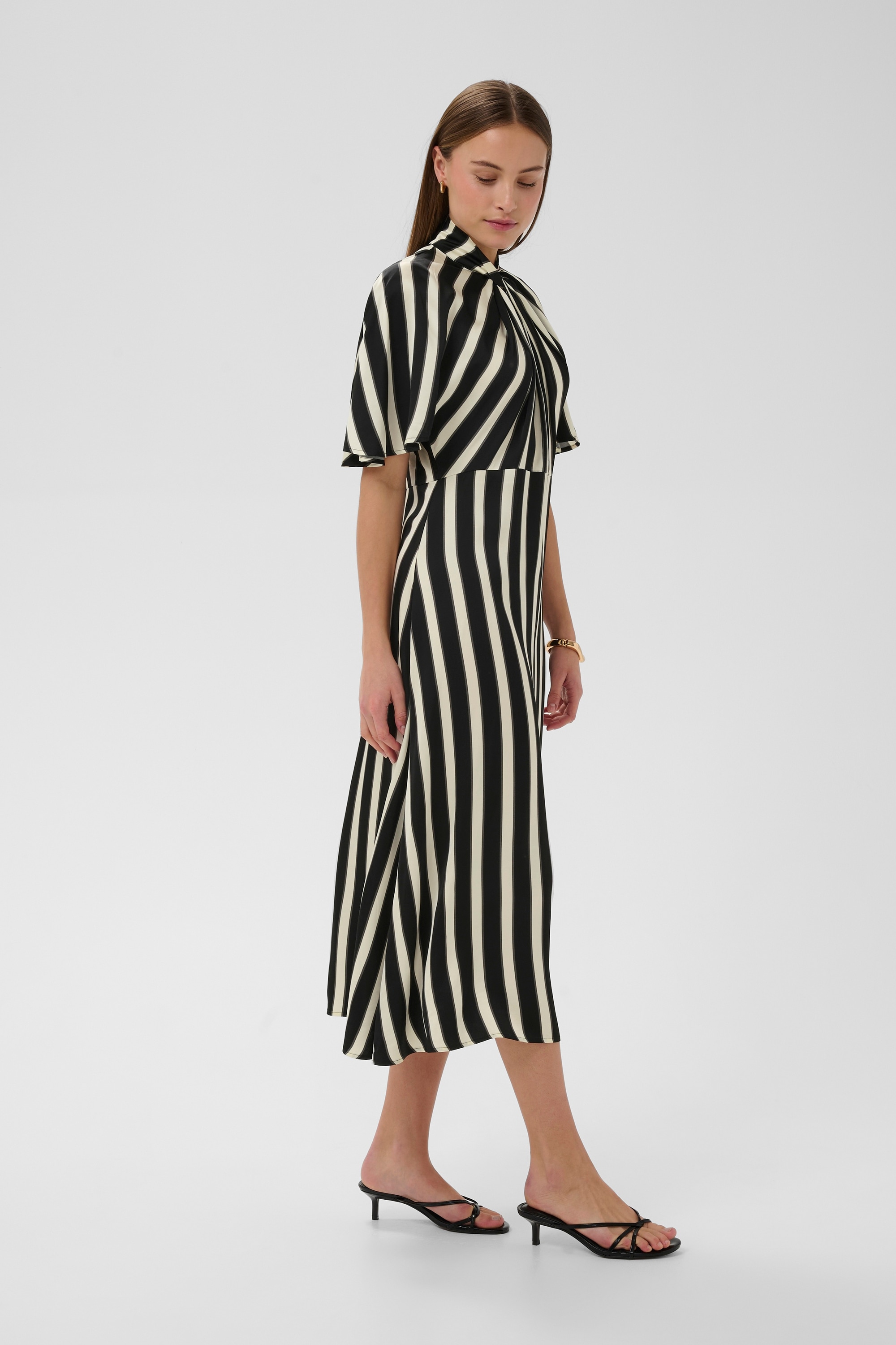 SOAKED IN LUXURY Midikleid »Damen Kleid SLClero«