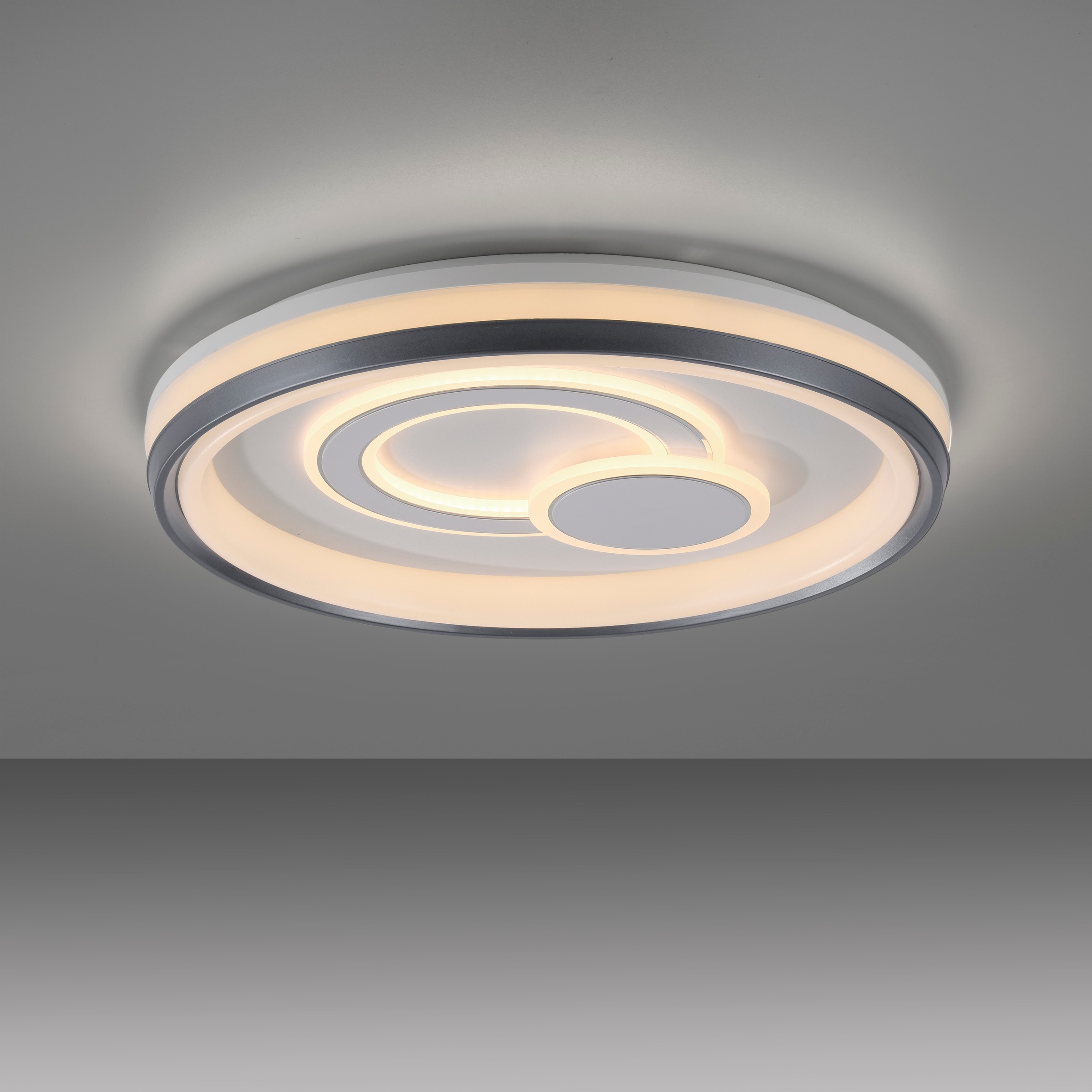 JUST LIGHT Deckenleuchte »MINELLI«, 1 flammig, Leuchtmittel LED-Board | LED fest integriert, LED, dimmbar, Switchmo
