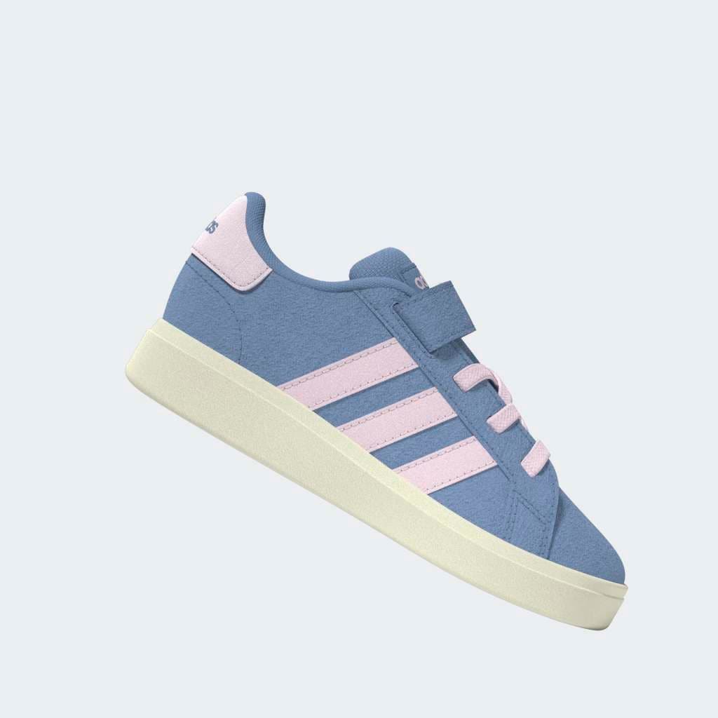 adidas Sportswear Klettschuh »GRAND COURT 2.0 KIDS«, Design auf den Spuren des adidas Campus 00