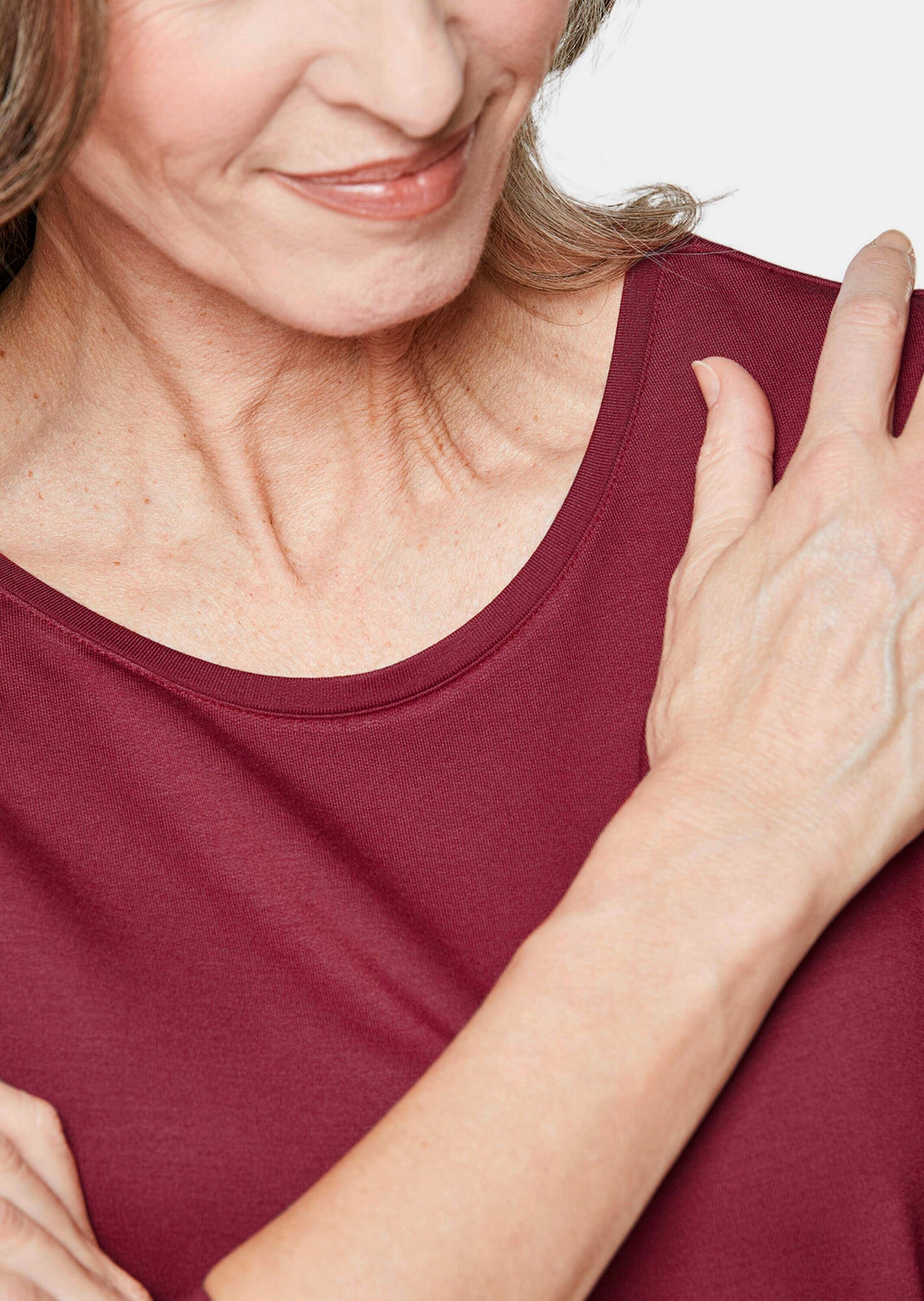 GOLDNER 3/4-Arm-Shirt »Kurzgröße Kombifreundliches Shirt mit ¾ Arm«