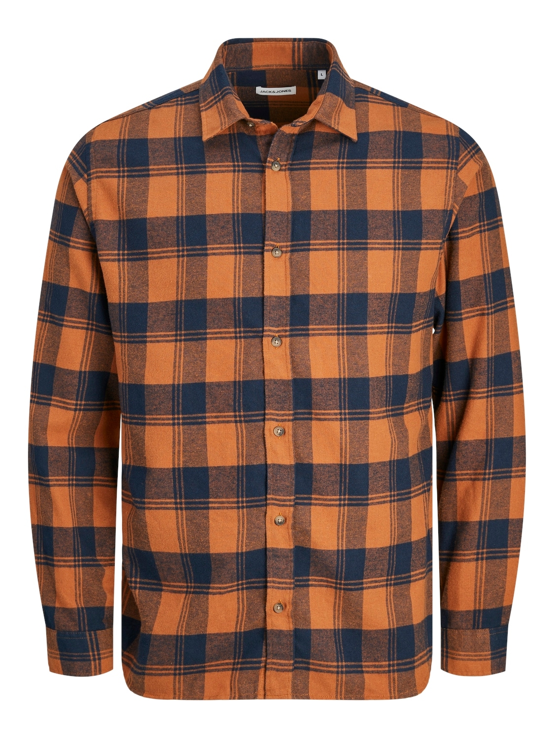 Jack & Jones Langarmhemd »JJJOSHUA FALL BUFFALO SHIRT LS«