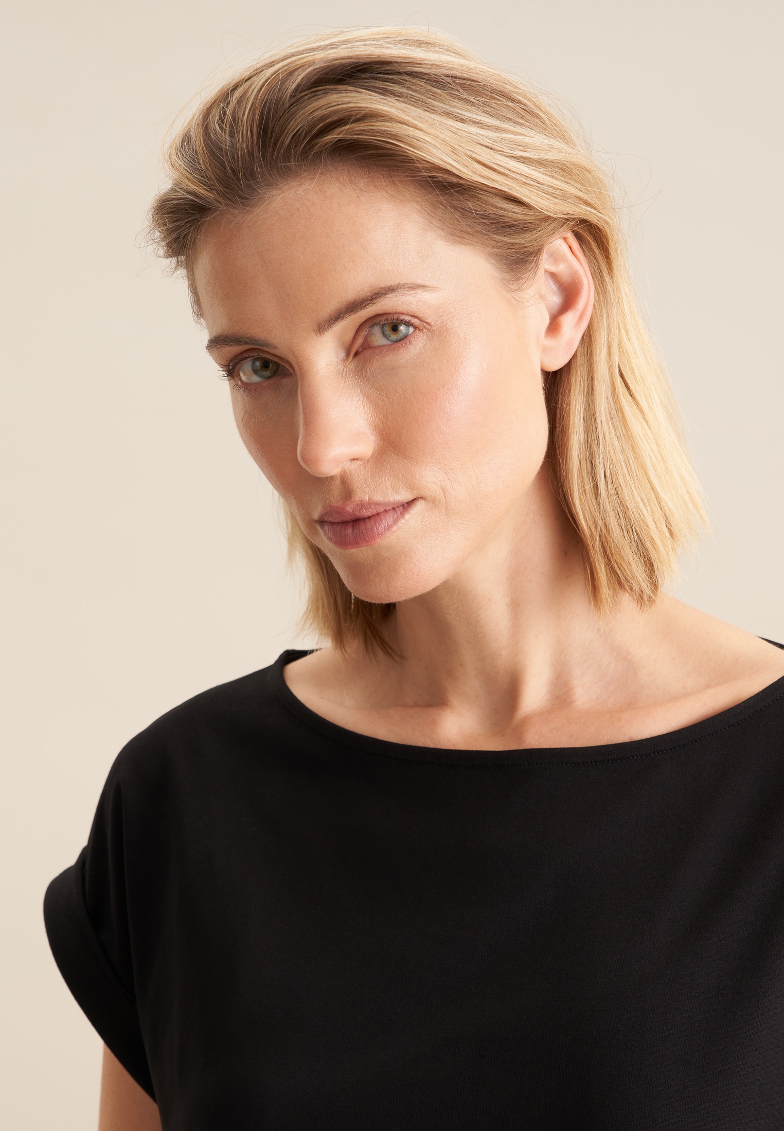 seidensticker Klassische Bluse »Schwarze Rose« Ohne Arm Uni