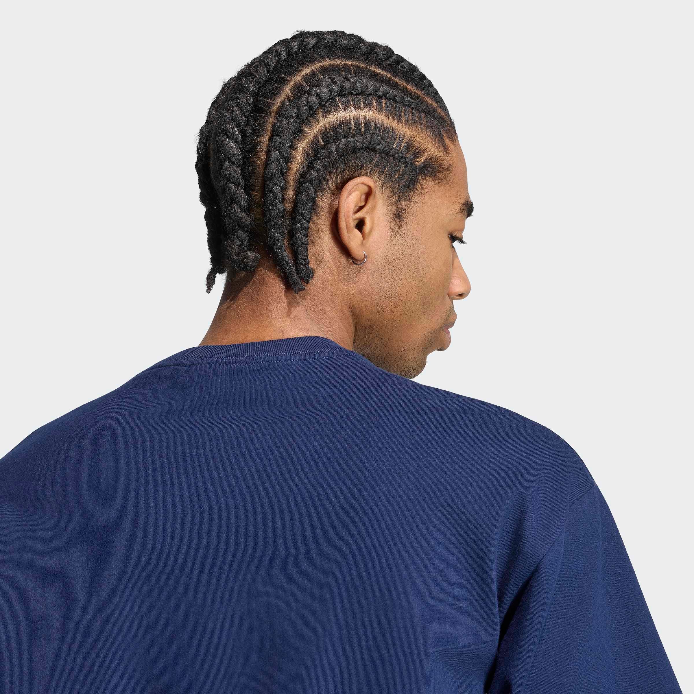 adidas Originals T-Shirt »TREFOIL ESSENTIALS, LOCKER GESCHNITTEN« für Erwachsene, mit Rundhalsausschnitt, ohne Verschluss, aus Baumwolle