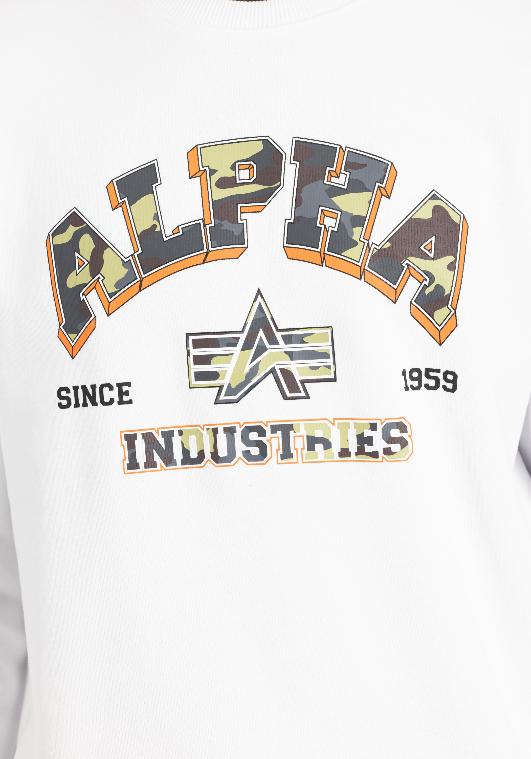 Alpha Industries Sweater »College Camo Sweatshirt Sweatshirt«