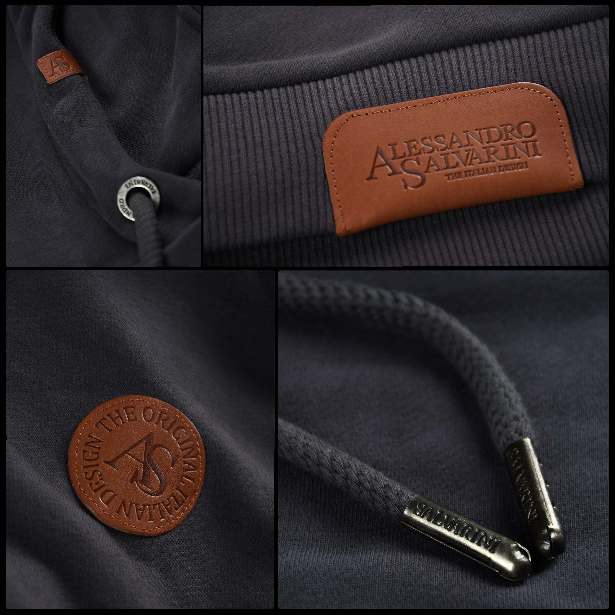 Alessandro Salvarini Kapuzenpullover »Alessandro Salvarini Herren Hoodie AS294«