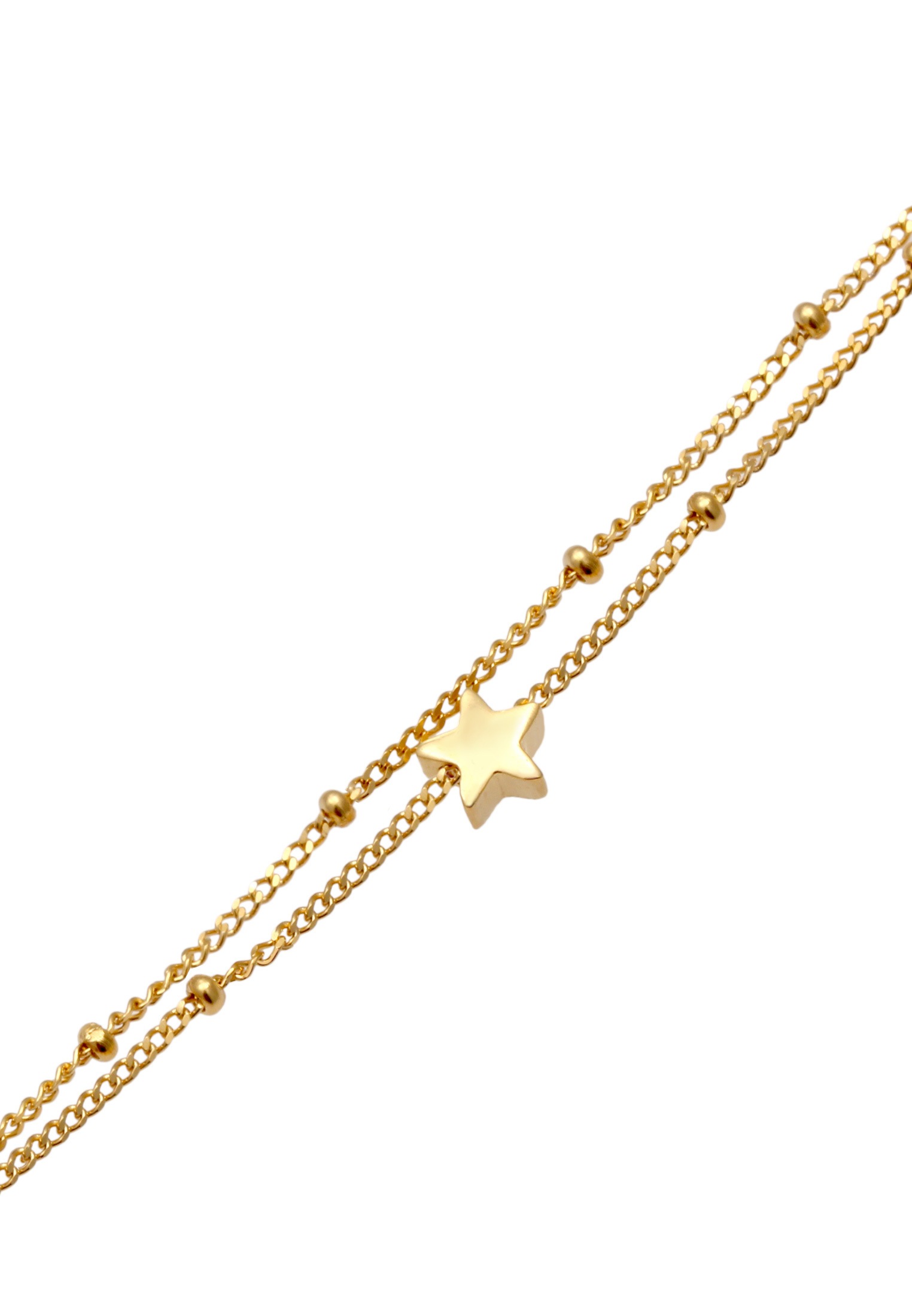 Elli Choker »Halskette Layer Choker Sterne Astro Kugelkette 925 Silber«