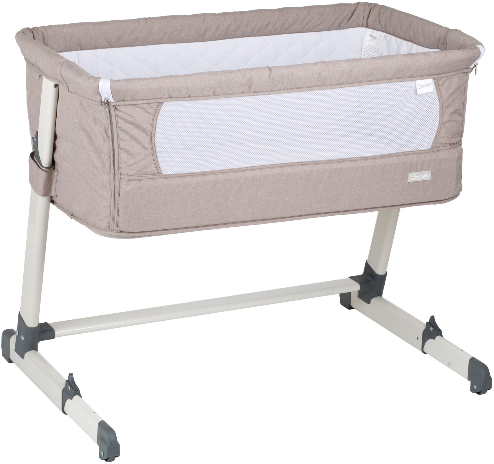 Beistellbett »Together, beige«, faltbar