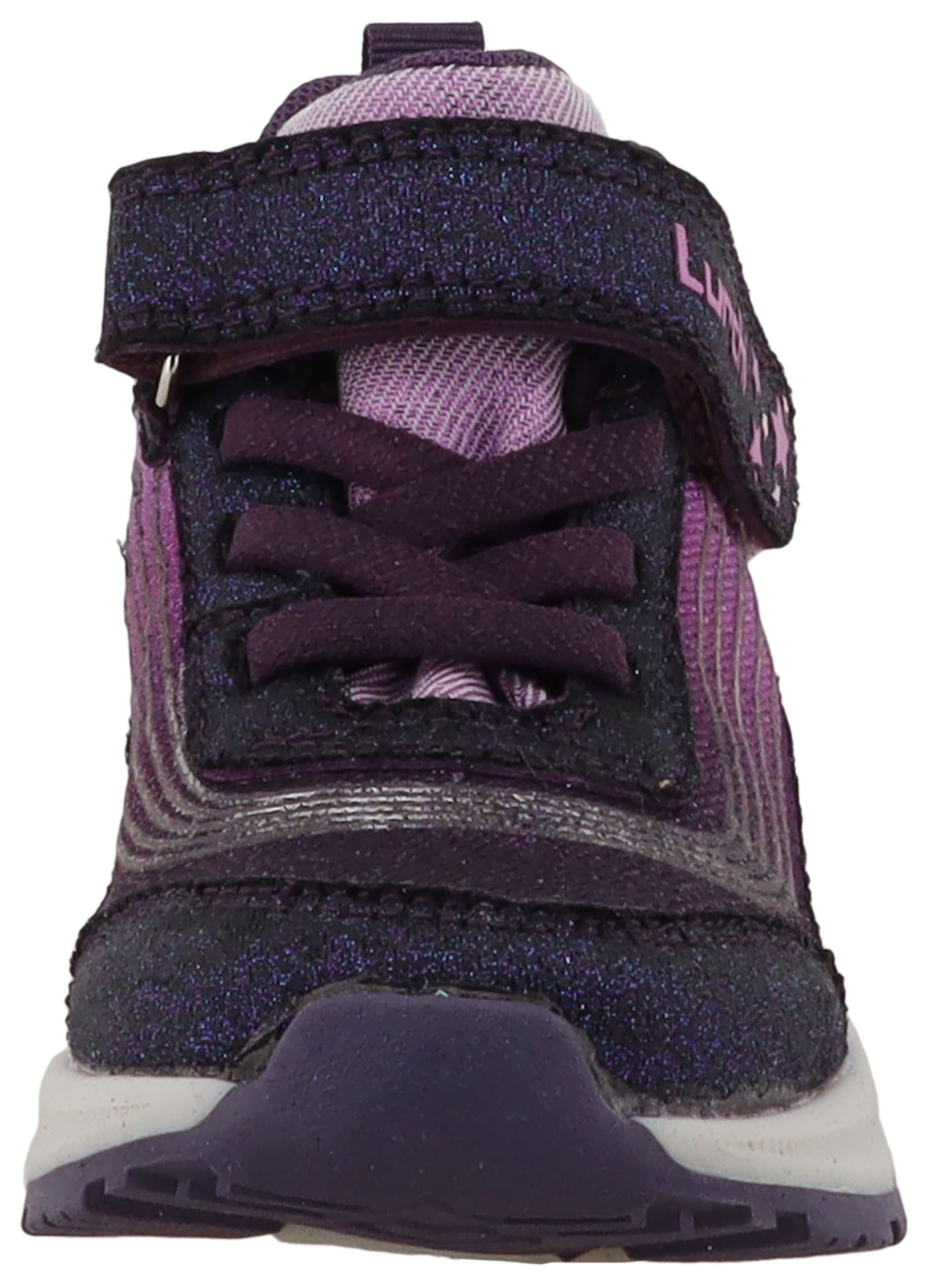 Lurchi Sneaker »Abella 1-TEX«  Boots, Klettschuh mit viel Glitzer, Größenschablone zum Download