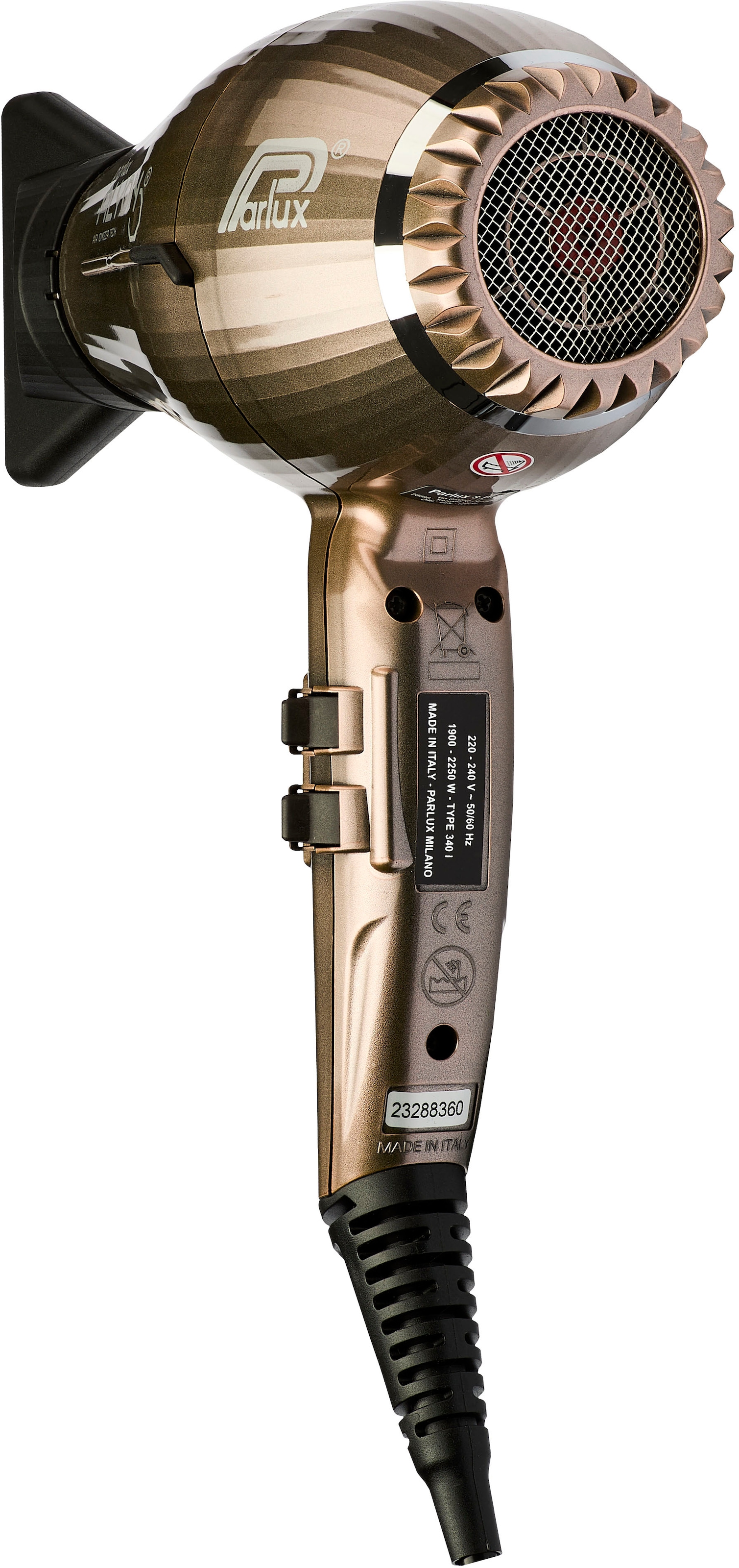 Parlux Haartrockner »Parlux Alyon Ionic«, 2250 W, Patentiertes Reinigungssystem HFS (Hair Free System)