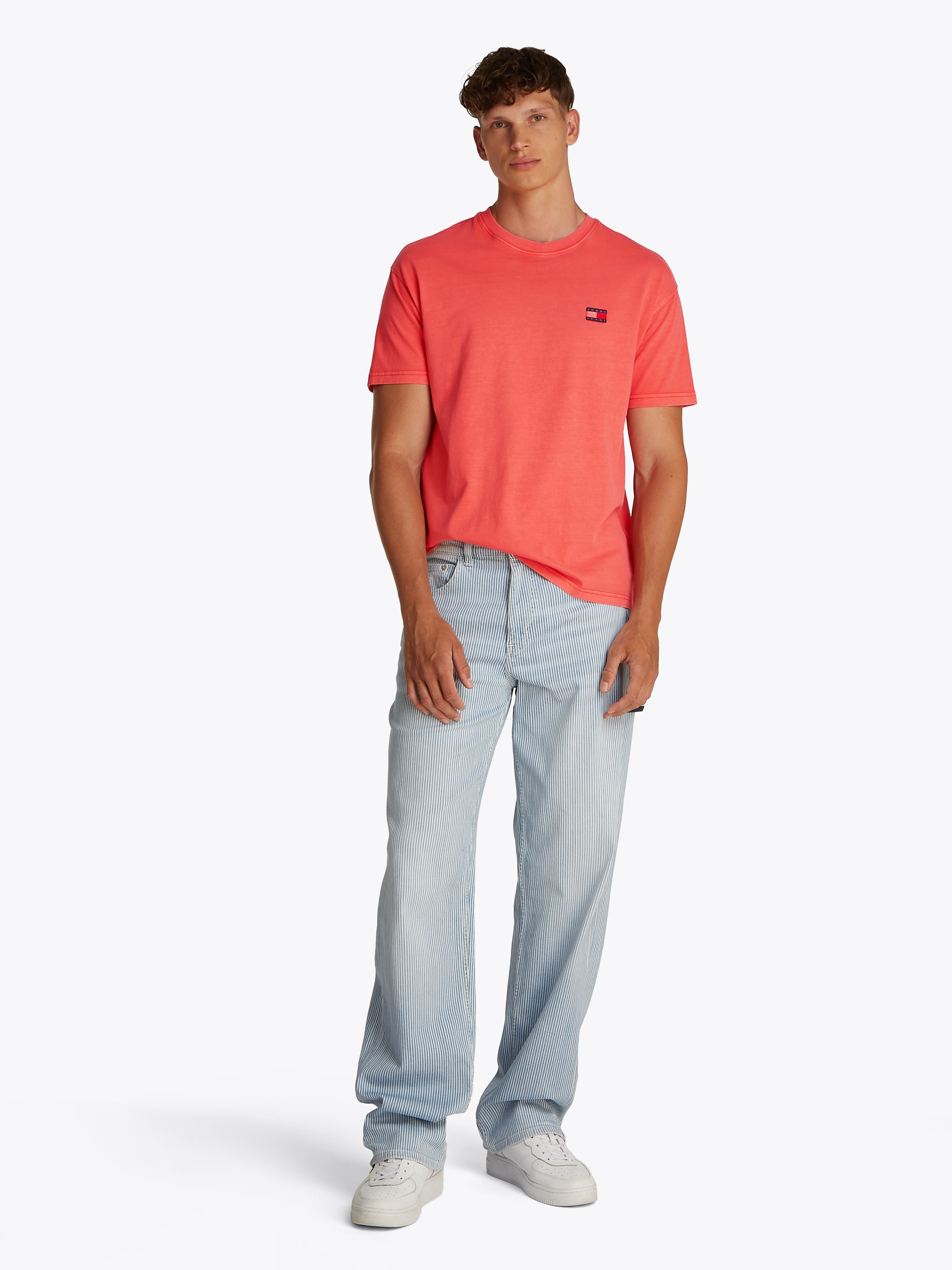 Tommy Jeans T-Shirt »TJM RLX TJ LABEL TEE«