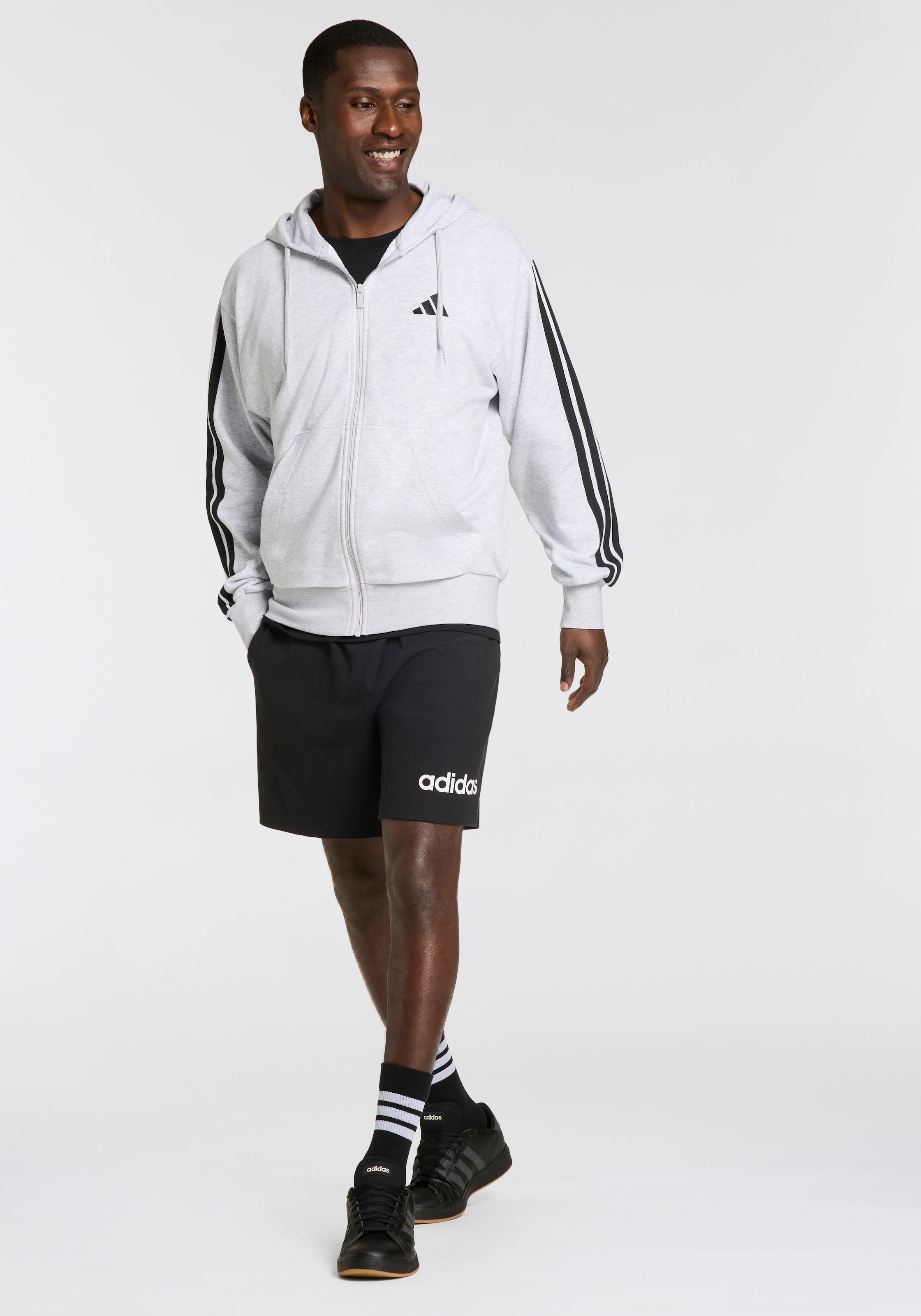 adidas Sportswear Kapuzensweatshirt »M 3S FT FZ HD«