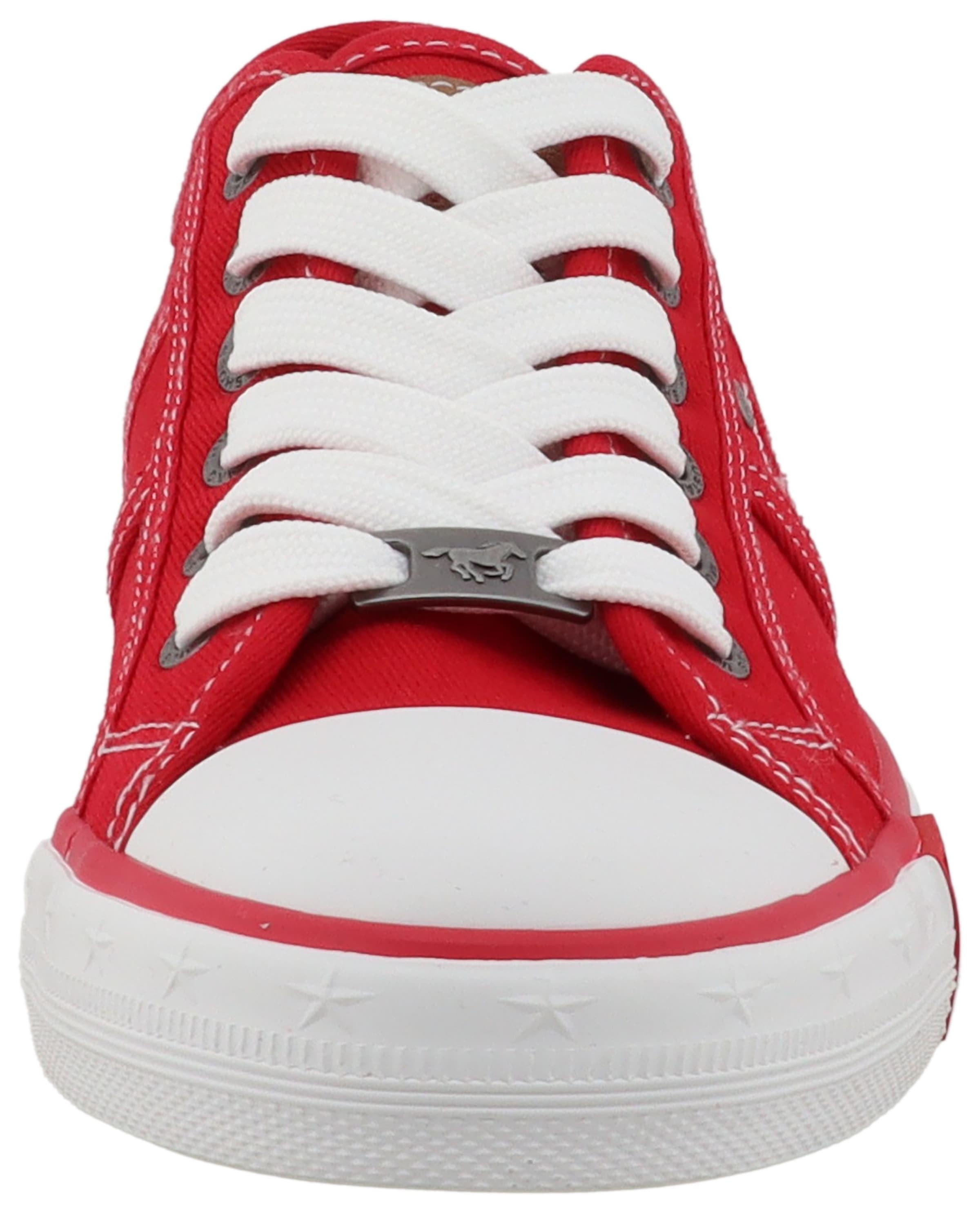 Mustang Shoes Sneaker »Winona«  Freizeitschuh, Halbschuh, Schnürschuh mit seitlichem Logoschriftzug