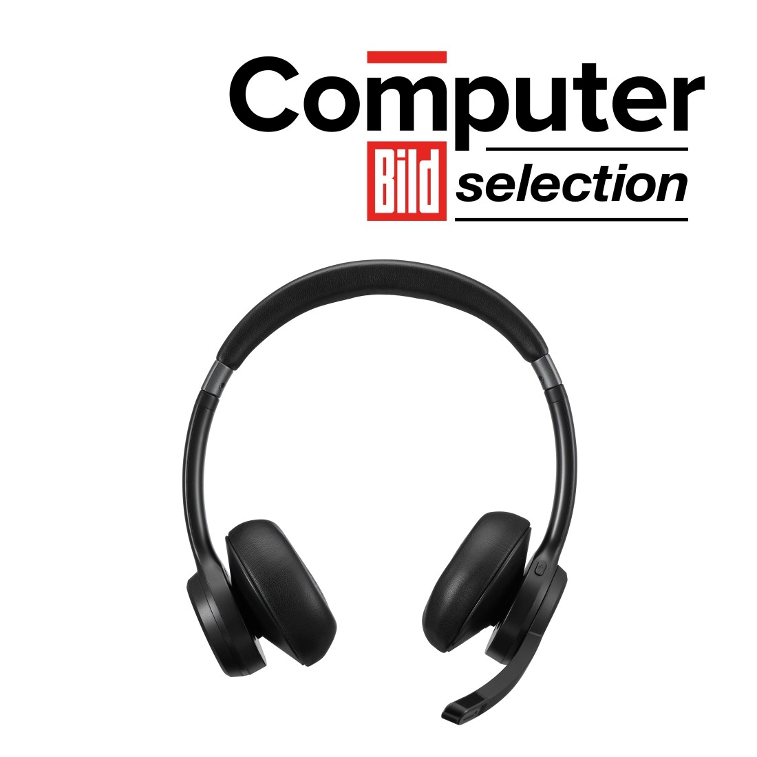 Hama PC-Headset »Bluetooth Headset (mit Mikrofon, kabellos, On Ear, für PC, Handy)«, Freisprechfunktion-Stummschaltung