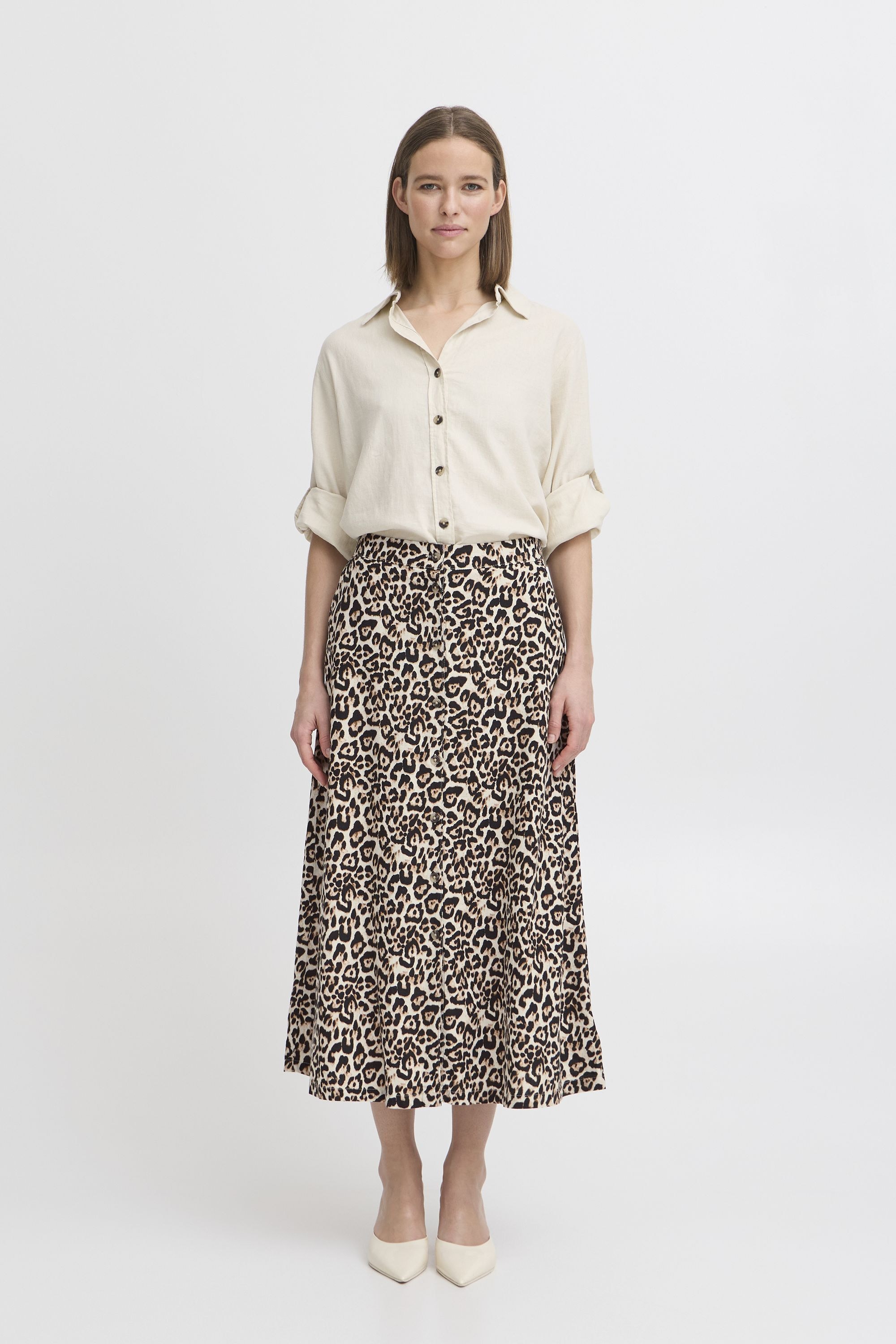 b.young Midirock »Midirock BYMFALAKKA BUTTON SKIRT«