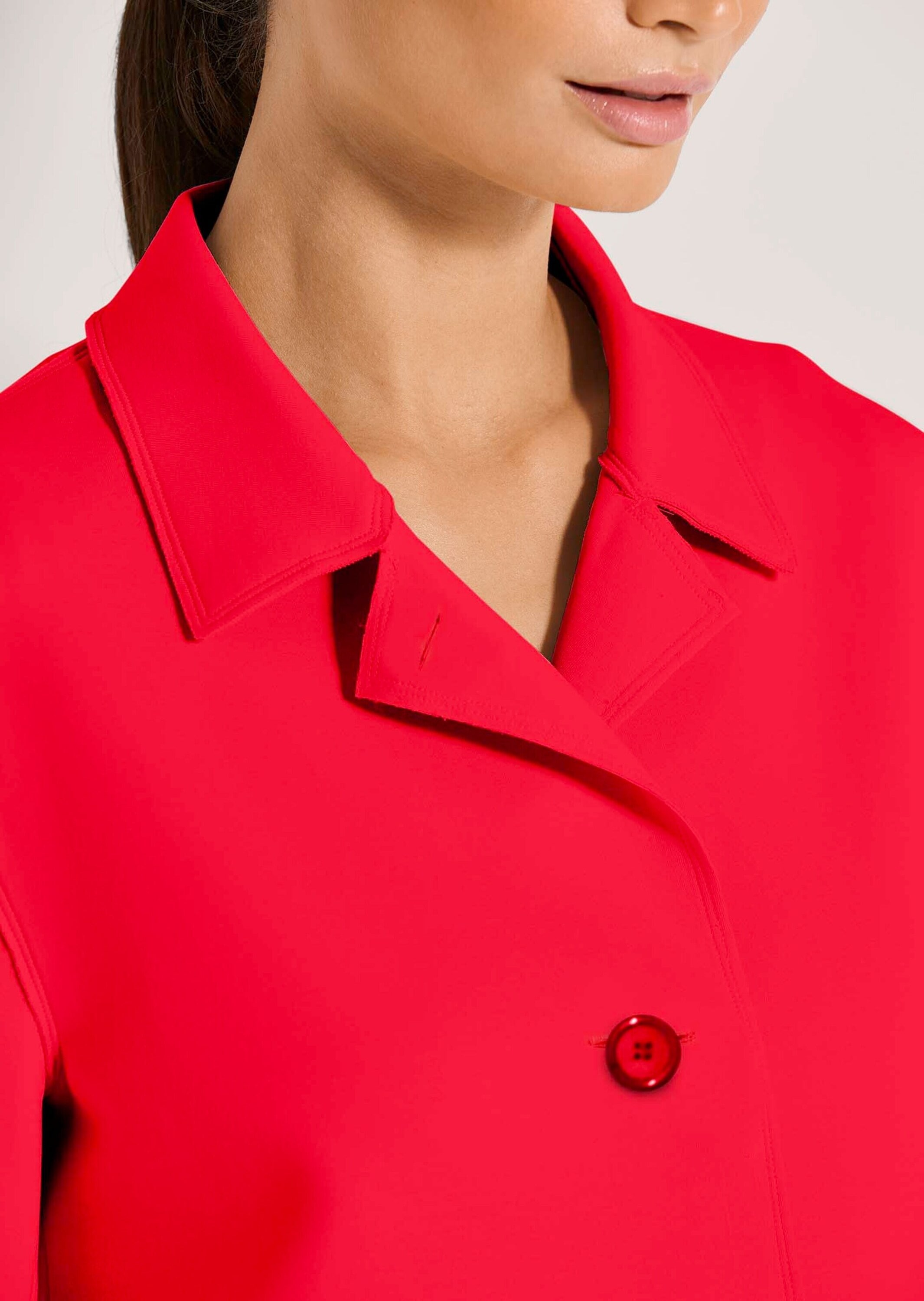 MADELEINE Jackenblazer »Kurzblazer Moderner Damenblazer mit Hemdkragen« Offene Schnittkanten