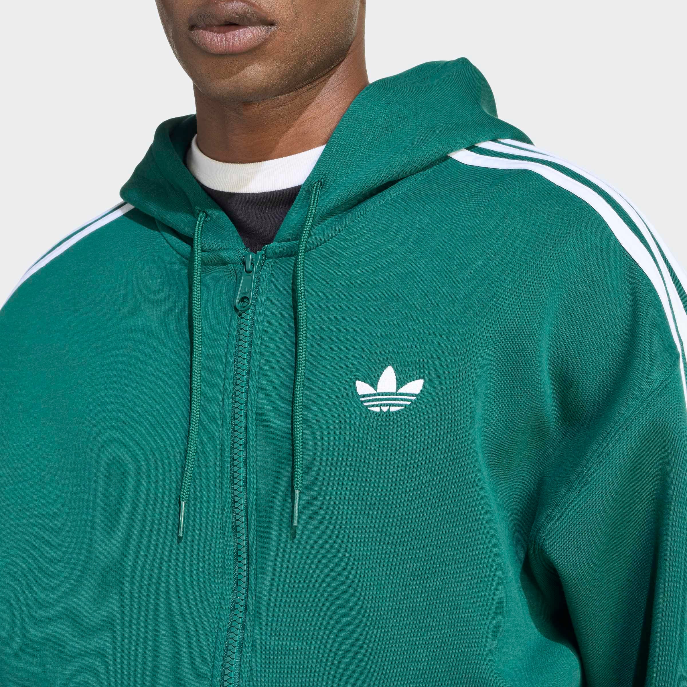 adidas Originals Kapuzensweatshirt »ADIDAS ADICOLOR SPACER OVERSIZED«, mit Reißverschluss, lockere Oversize-Passform
