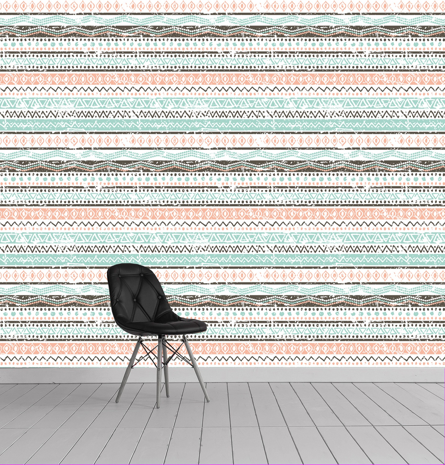queence Vinyltapete »Zerabru« Streifen glatt 90x250cm, selbstklebend, kinderleichte Anbringung, , Sticker