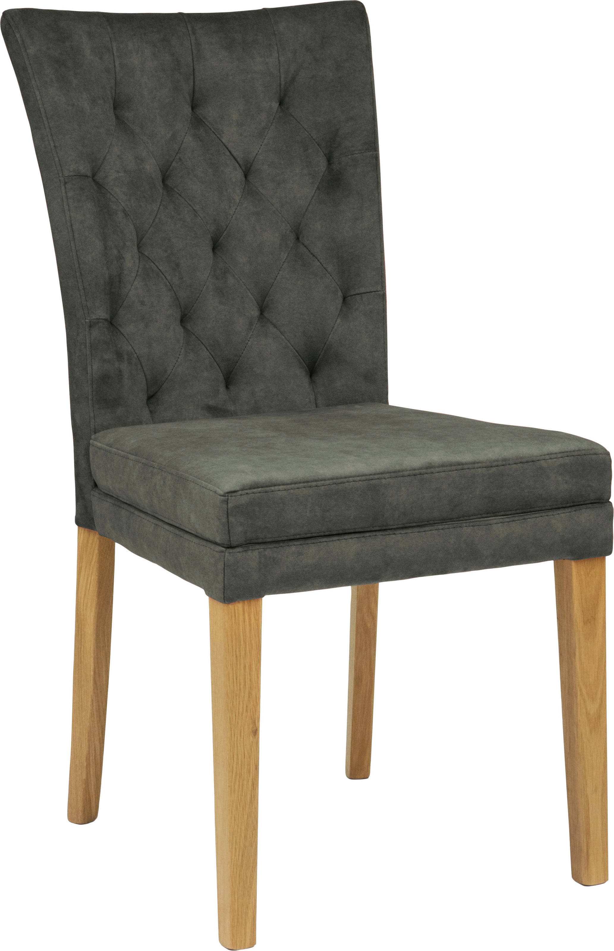 Home affaire Esszimmerstuhl »Colorado BESTSELLER Polsterstuhl« (Set) 2 Stk.Beine in eiche oder nussbaum. Im 2er, 4er oder 6er-Set