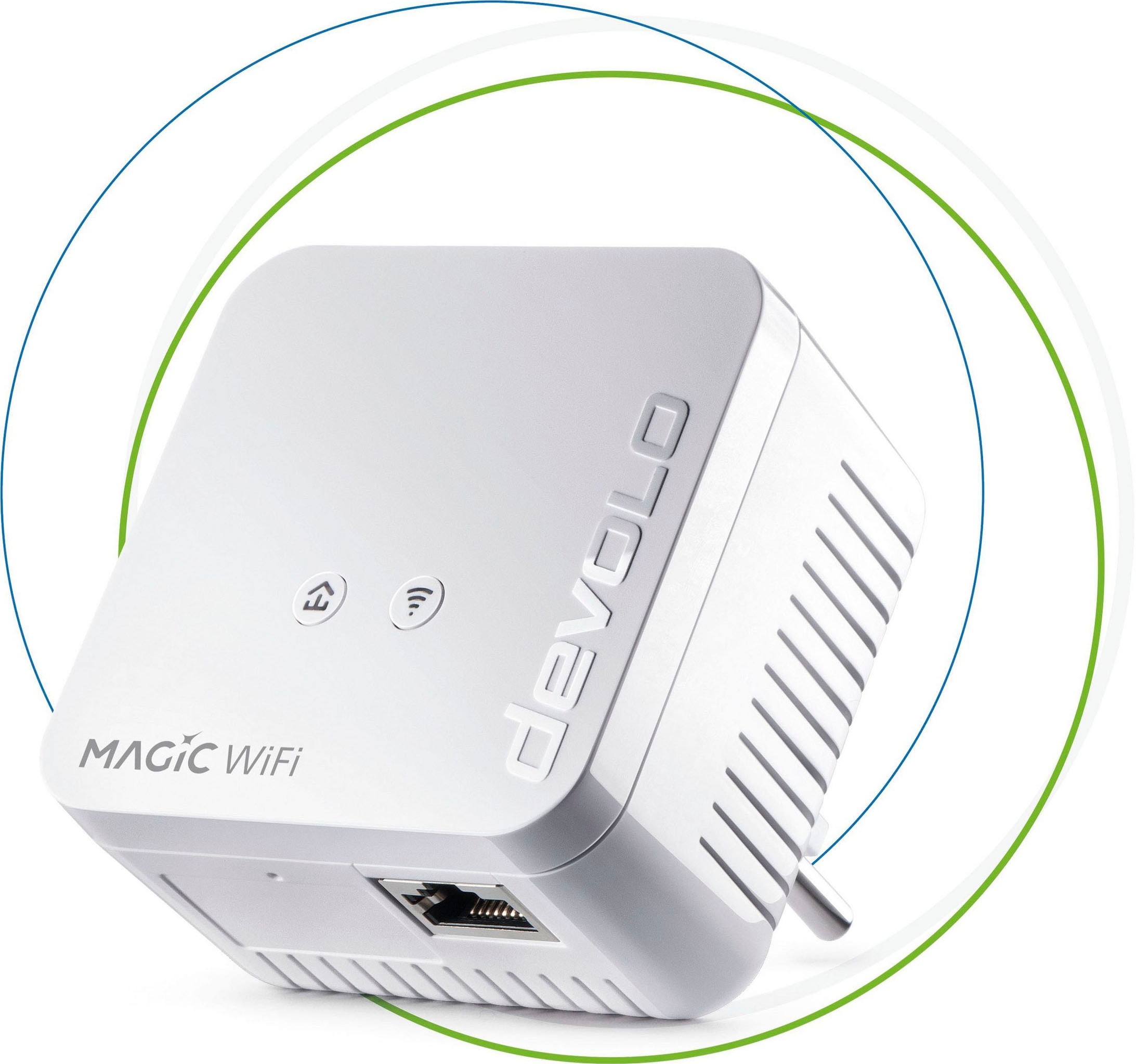 DEVOLO WLAN-Repeater »Magic 1 WiFi mini Ergänzung (1200Mbit, Powerline + WLAN, 1x LAN, Mesh)«