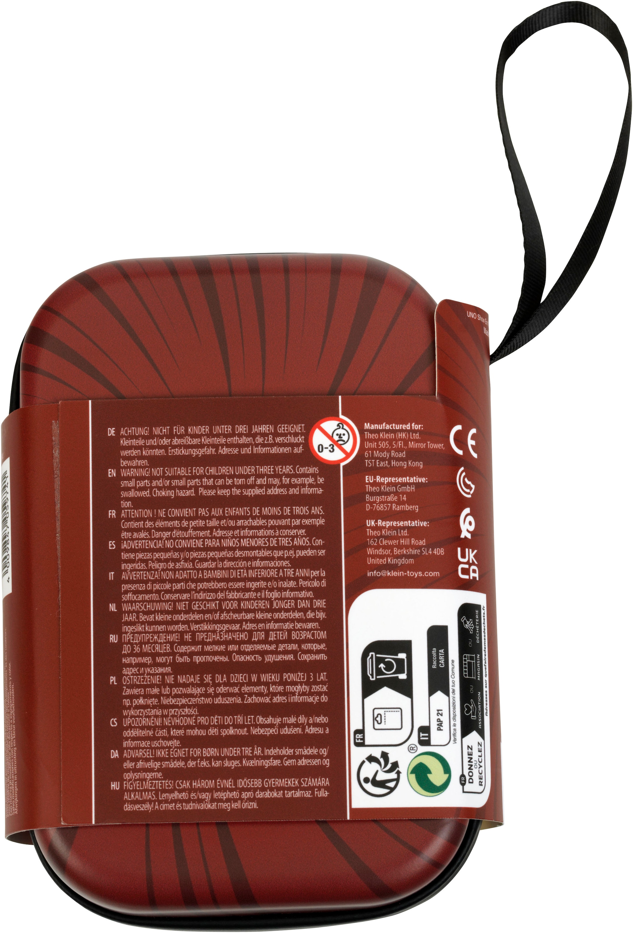 Klein Tragetasche »UNO Show 'em No Mercy - Tragetasche« Aufbewahrungstasche für Spielkarten und Anleitung