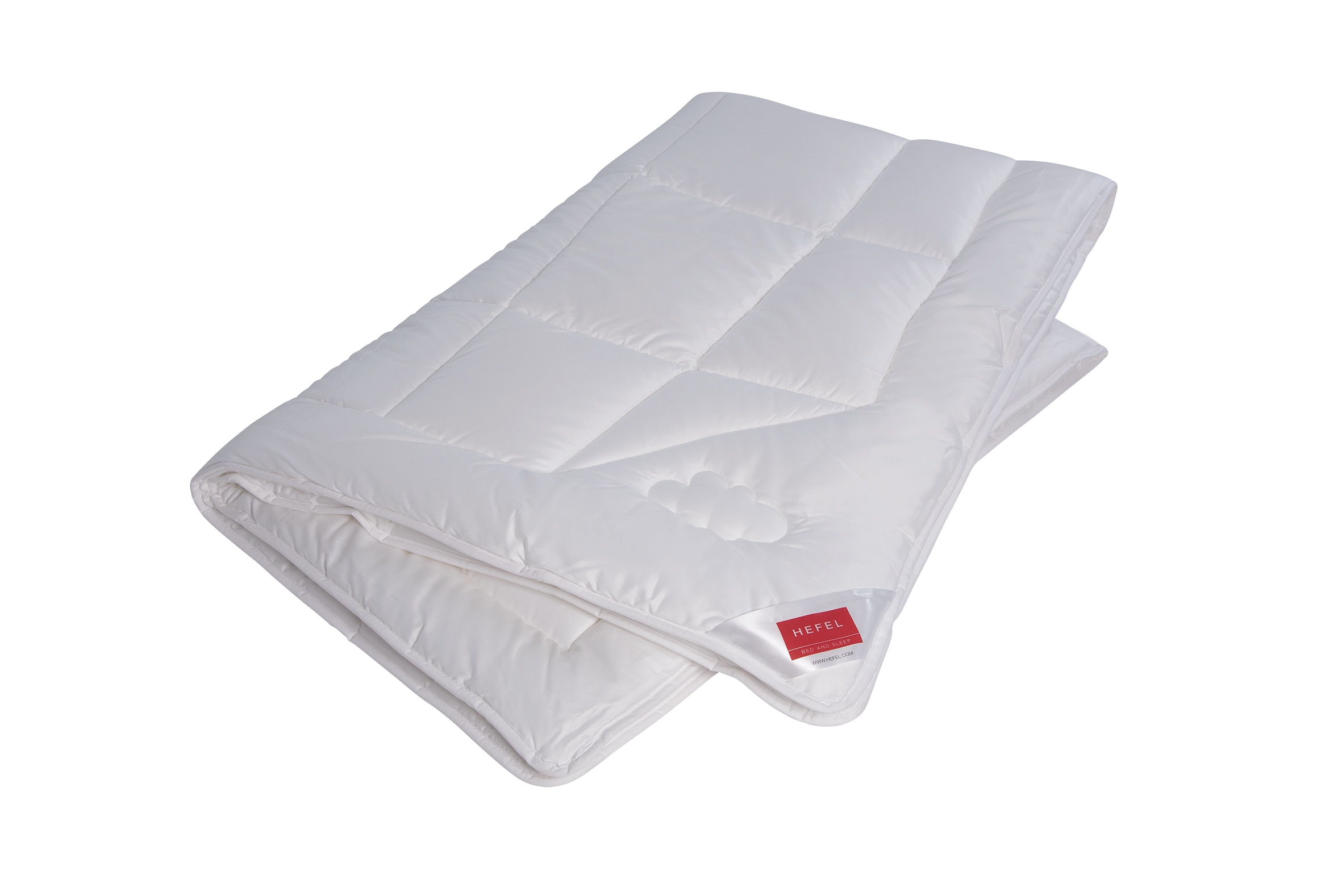 Hefel Einziehdecke »Softbausch Home« normal 1 Stk. tlg. in weiß, Größe B/L: 140 cm x 200 cm