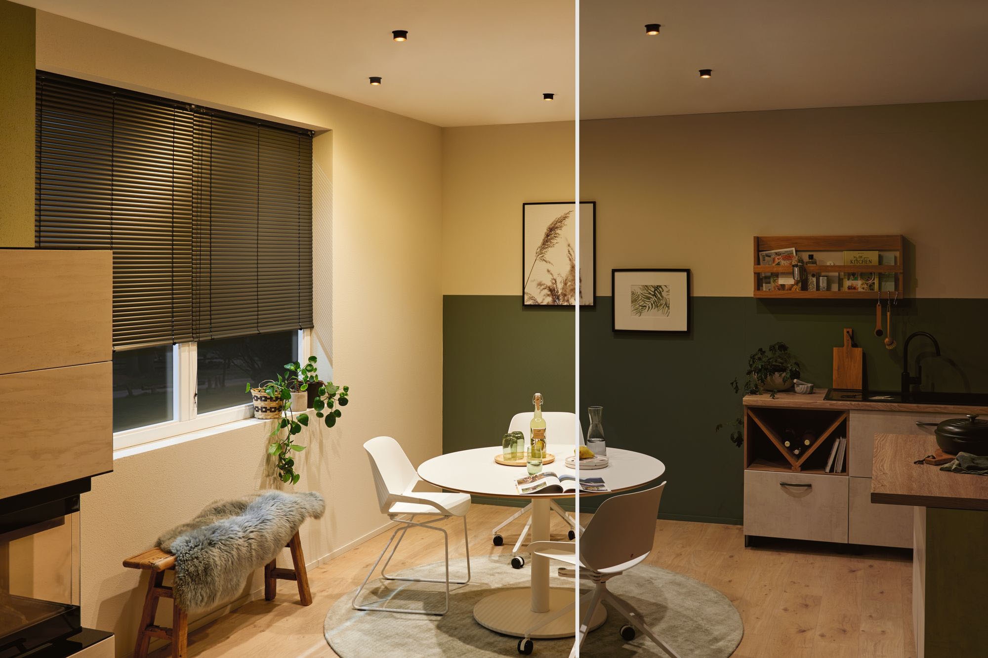 Paulmann LED Einbauleuchte »Gil« LED-Modul 1 Stk. Warmweiß LED-Modul, 3-Stufen-dimmbar