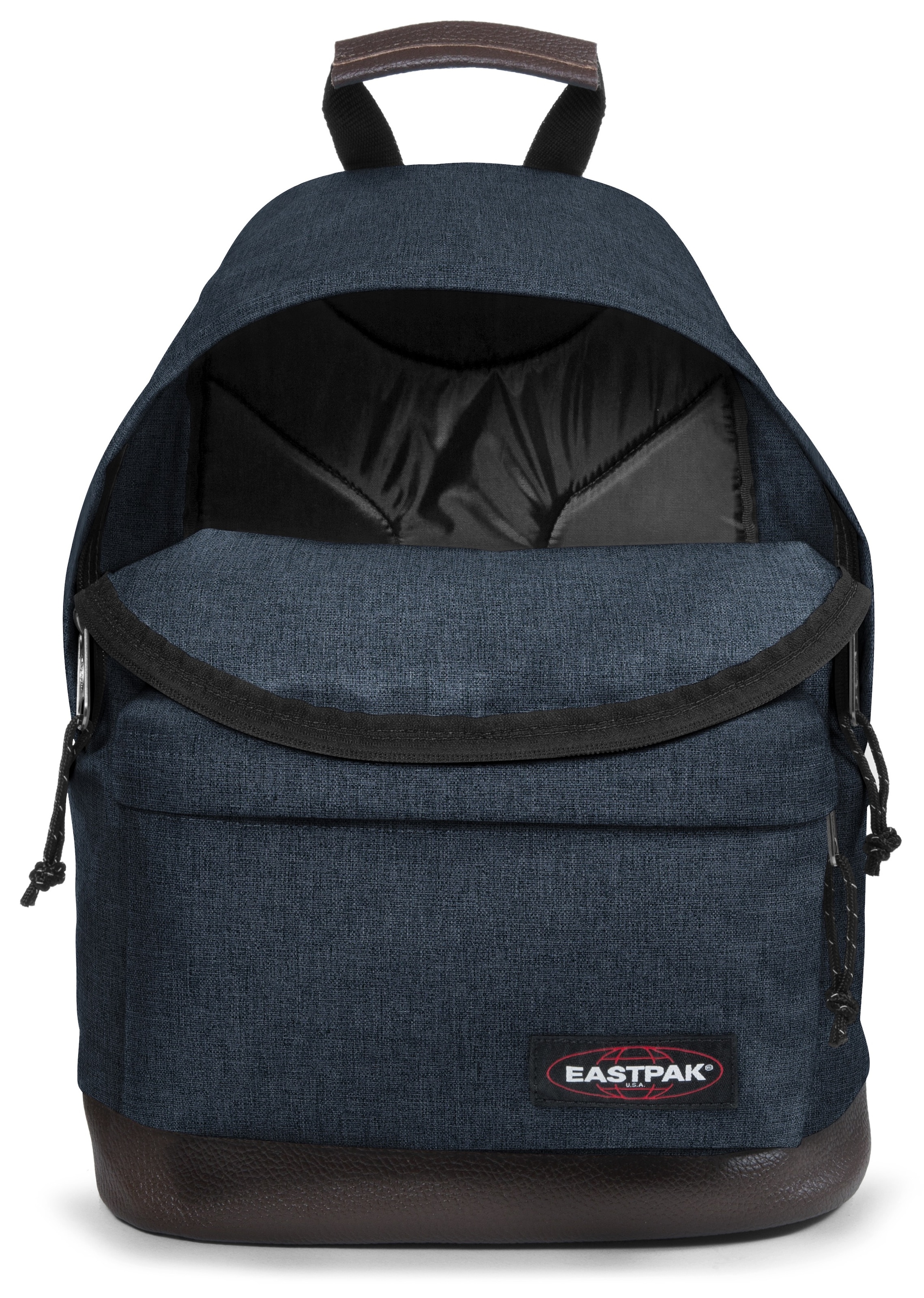Eastpak Freizeitrucksack »WYOMING Triple Denim« mit Lederboden
