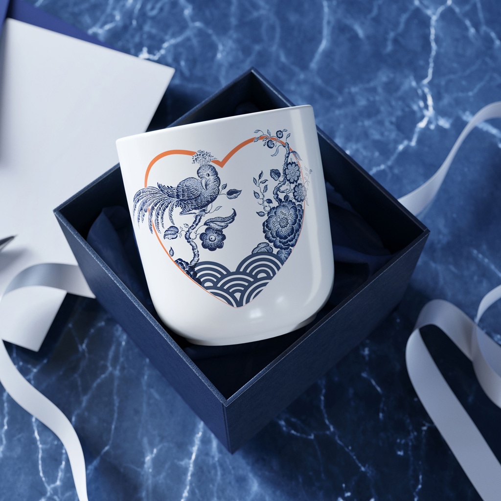 Villeroy & Boch Becher »Becher 275 Jahre 290 ml weiß-blau«