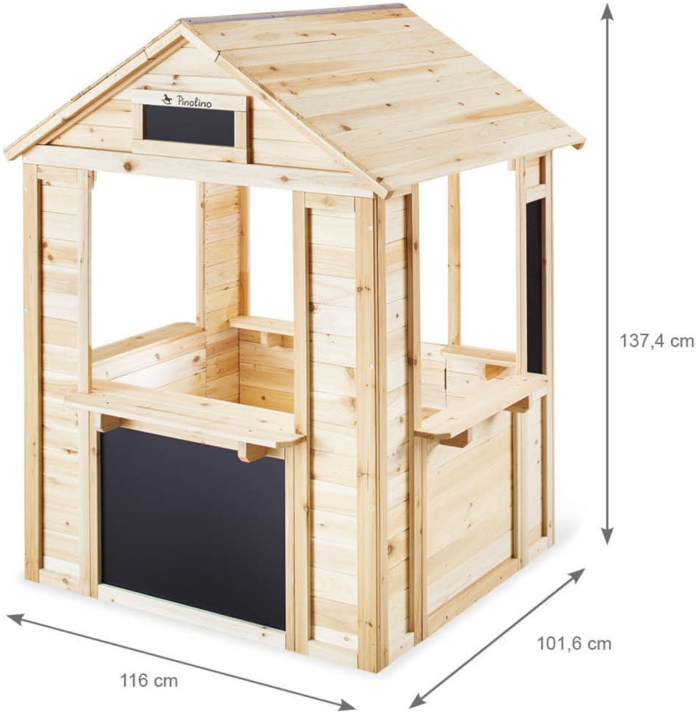 Pinolino® Spielhaus »Knut, natur« für Draußen