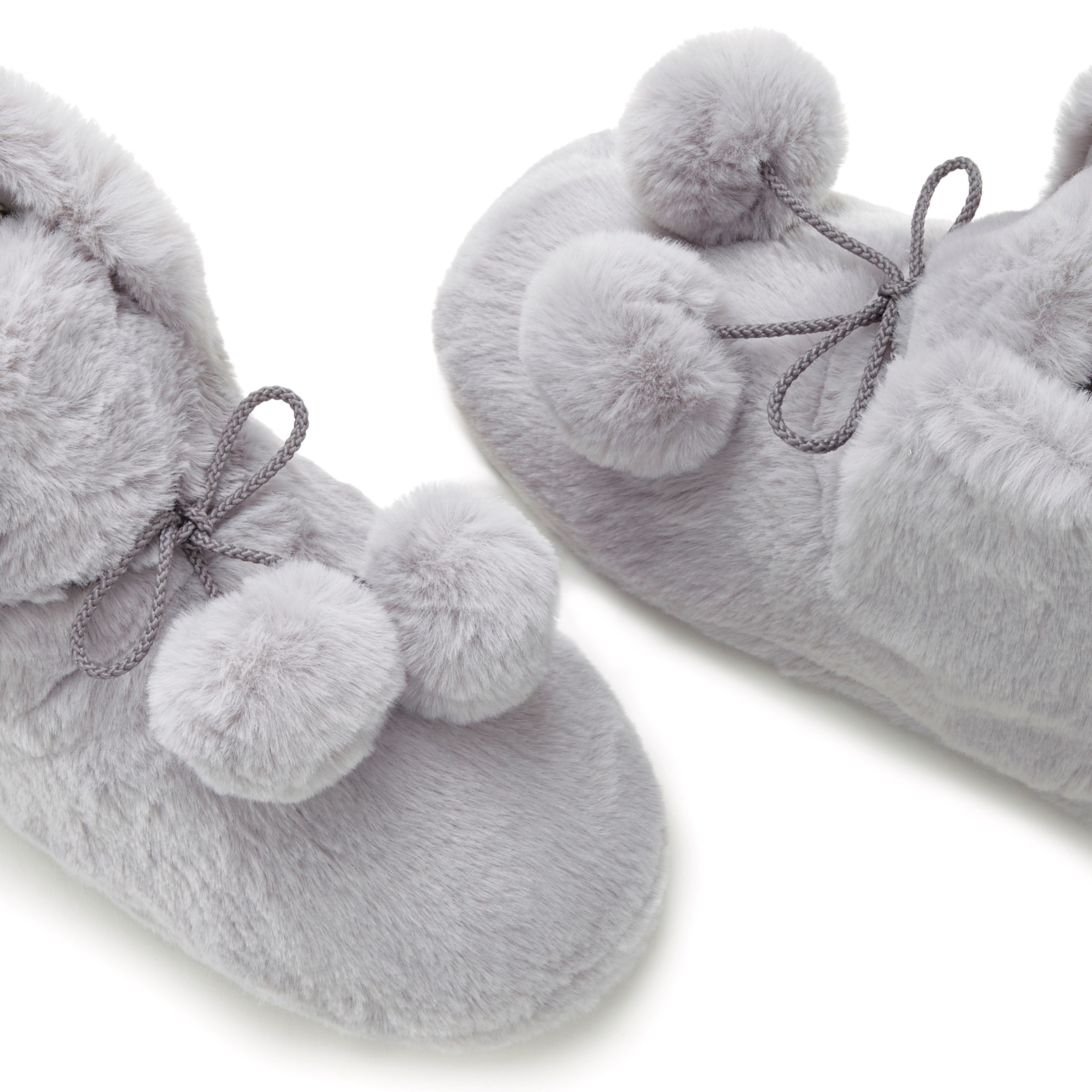 Vivance Hausschuh, Pantolette, Pantoffel, Boots mit kuscheligem Fellimitat VEGAN