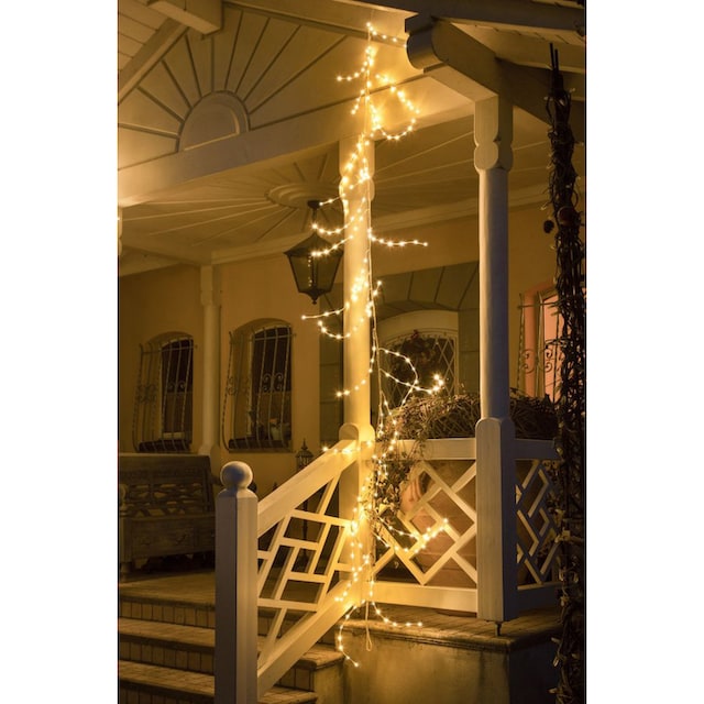 KONSTSMIDE LED-Lichterkette »Weihnachtsdeko aussen«, variabel als  Lichterkranz/Lichtergirlande, weiß, 240 warm weiße Dioden kaufen online bei  OTTO