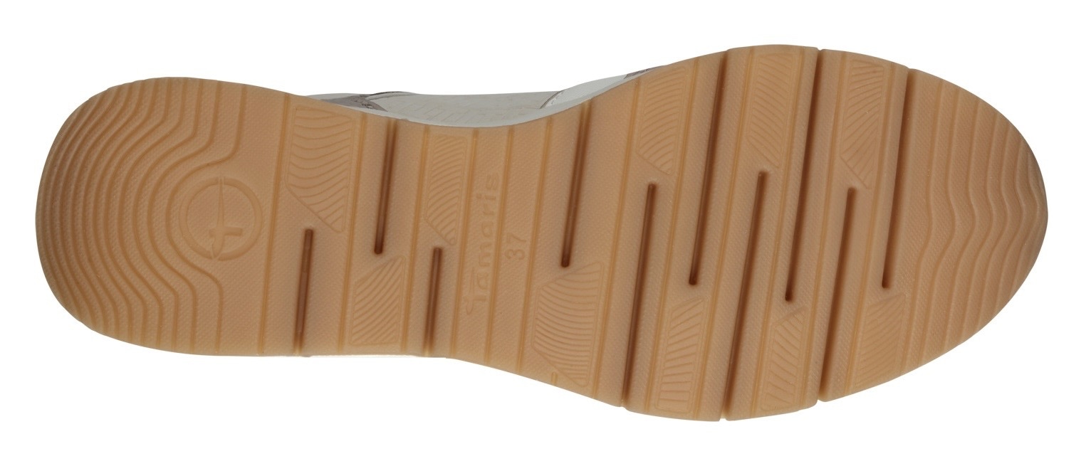 Tamaris Keilsneaker  , Freizeitschuh, Halbschuh, Schnürschuh mit Außenreißverschluss