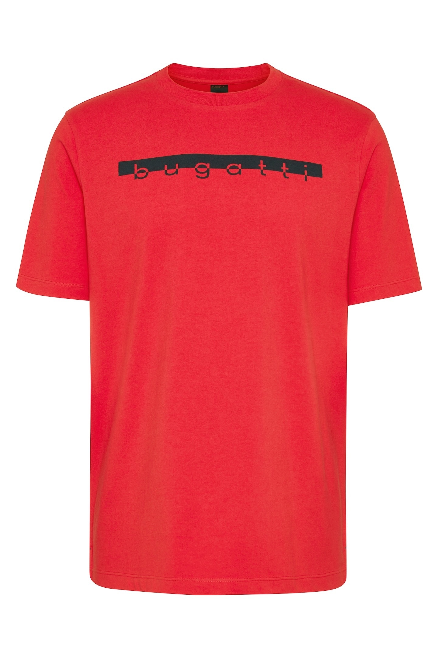 online bei kaufen Logo-Print bugatti T-Shirt, großem mit OTTO