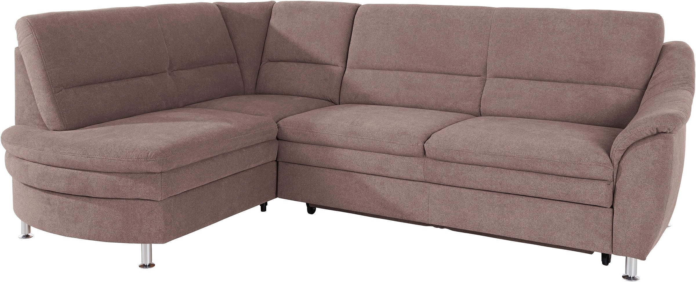 Places of Style Ecksofa »Cardoso L-Form«, Federkern, wahlweise mit Bett, Schubkasten, teilweise Relaxfunktion