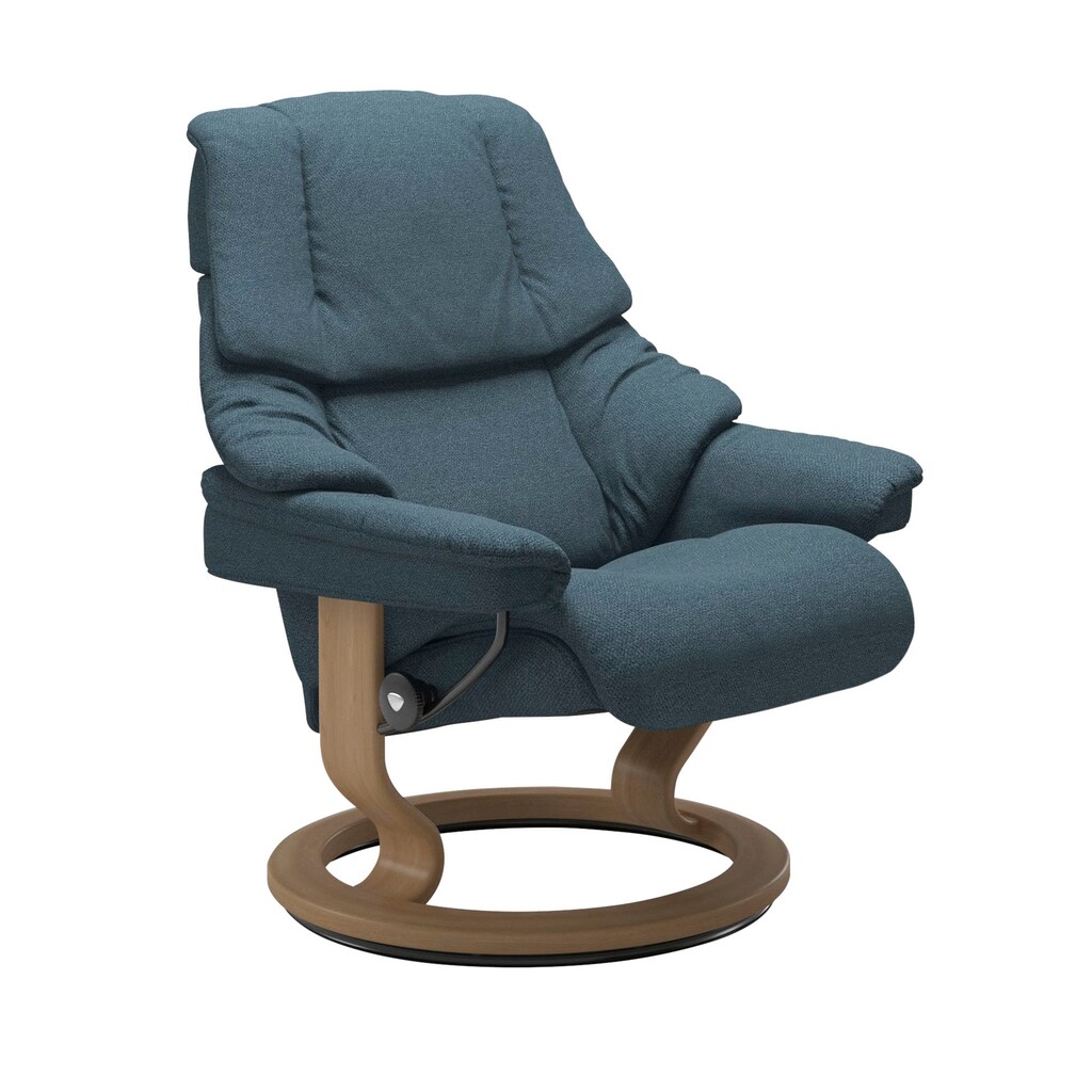 Stressless® Relaxsessel »Reno«, (Set, Relaxsessel mit Hocker)