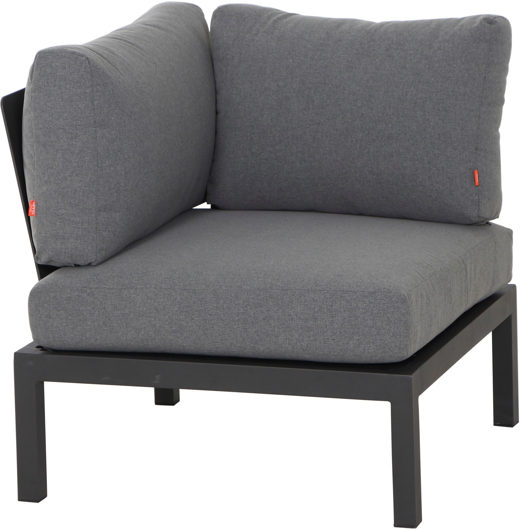 Siena Garden Gartenlounge-Set »Alvida« Set, 15 Stk. tlg. best. aus 2 Sofas, 1 Ecksofa, 1 Tisch und 12 Kissen