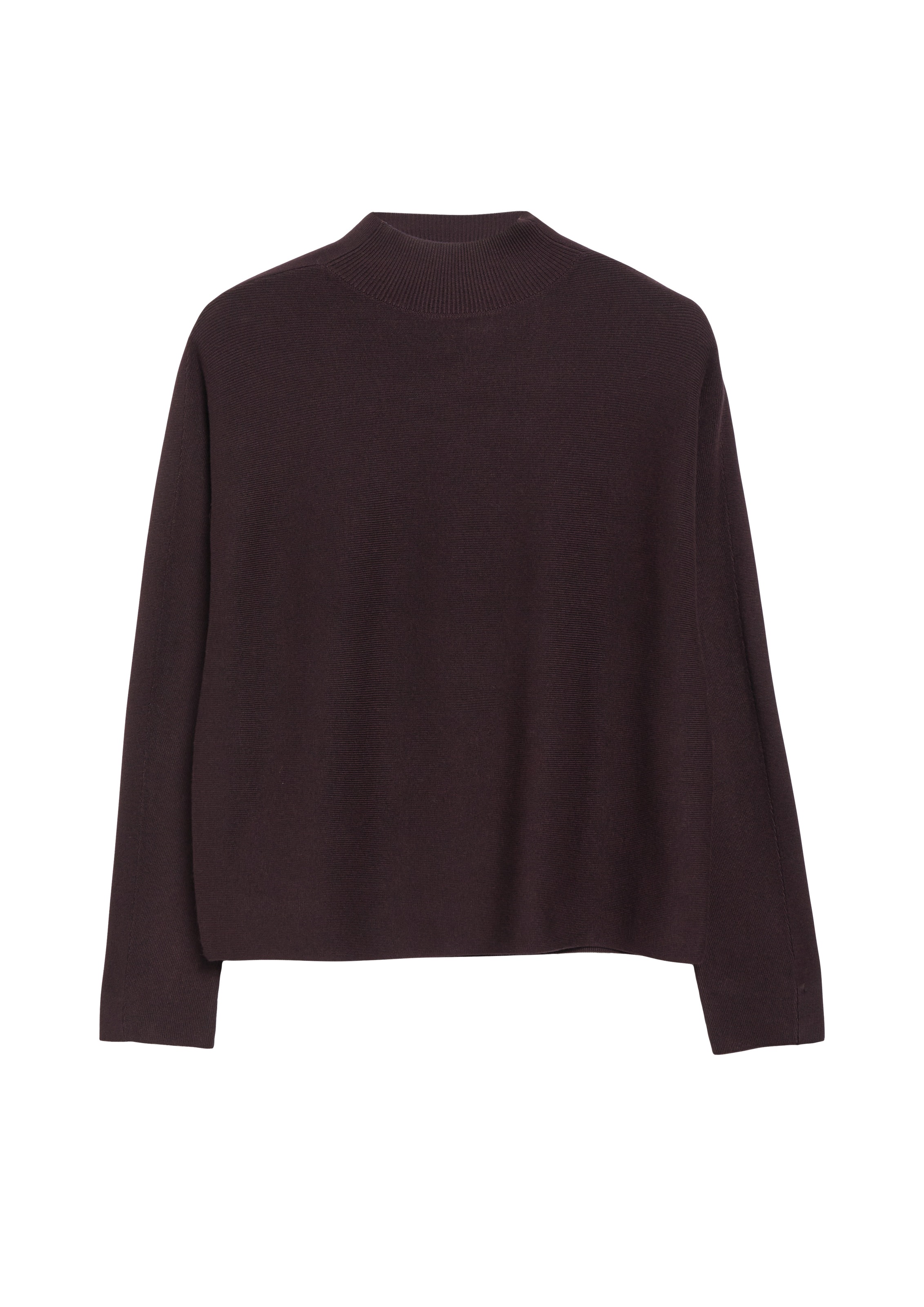 Comma Strickpullover mit Stehkragen / Viskose